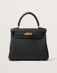 HERMES ケリー25 内縫い 黒