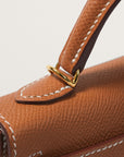 HERMES ミニケリー2 ゴールド