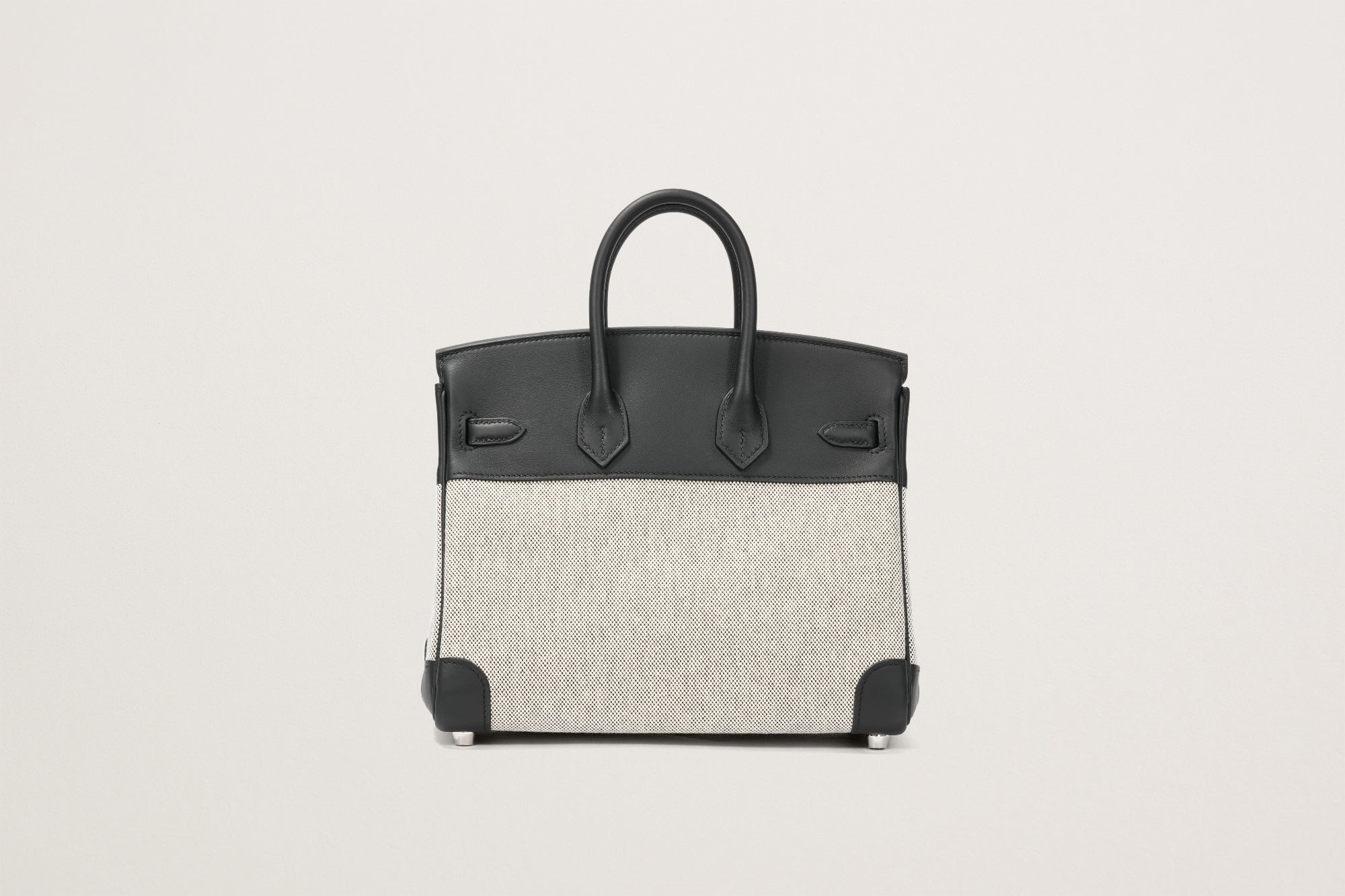 HERMES バーキン25 黒/エクリュ