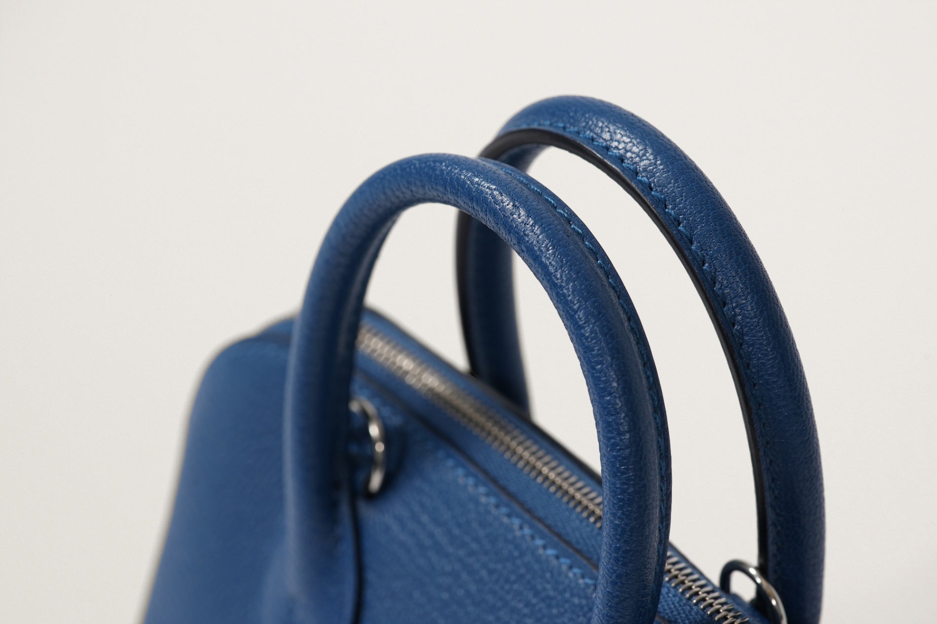 HERMES ミニボリード1923 ブルータイ
