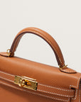 HERMES ミニケリー2 ゴールド