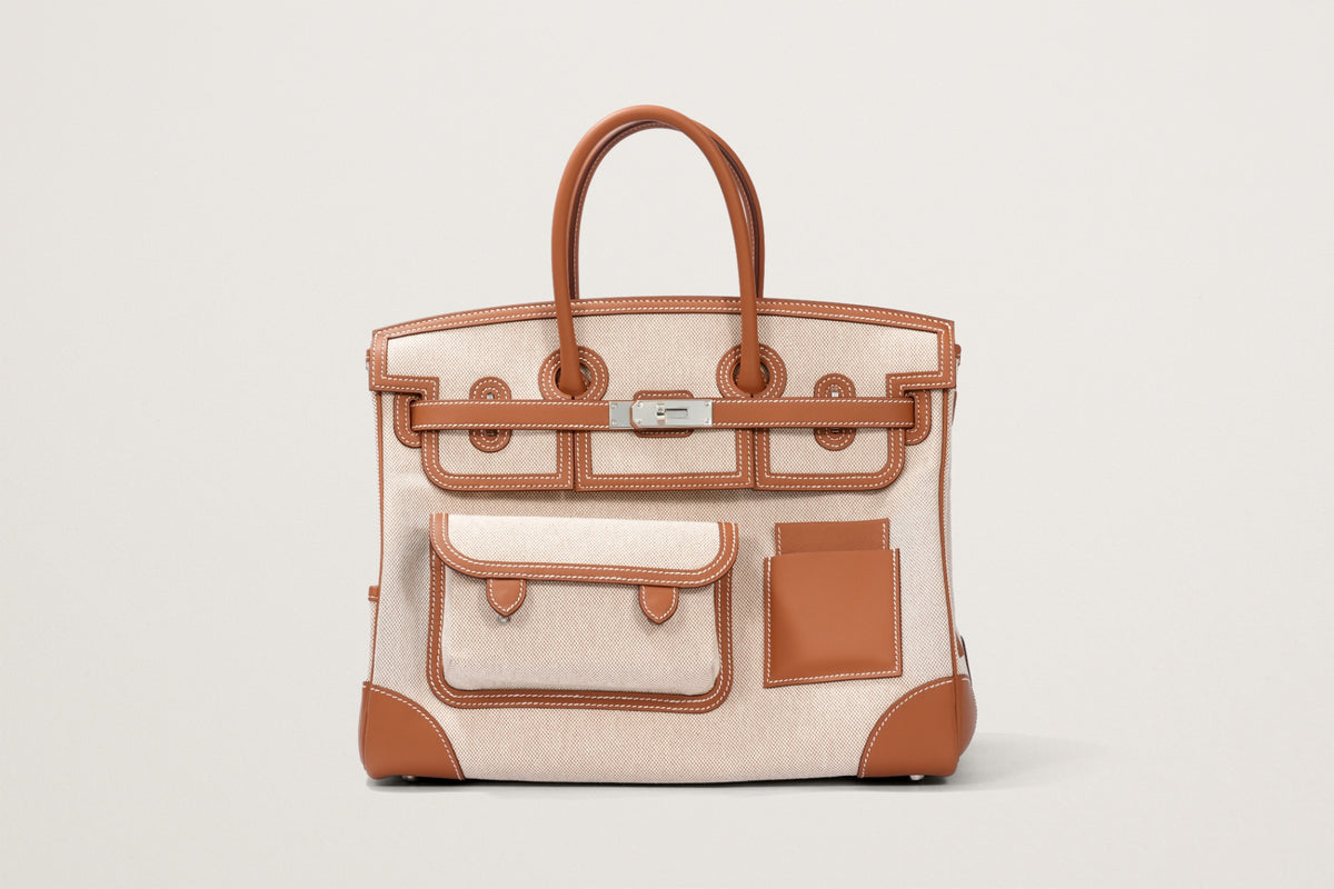 HERMES バーキン35 カーゴ ゴールド/エクリュ – GINZA SATAKE