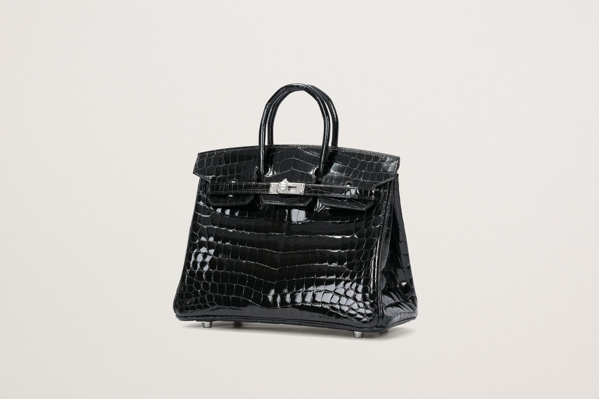 HERMES バーキン25 クロコダイル 黒 – GINZA SATAKE