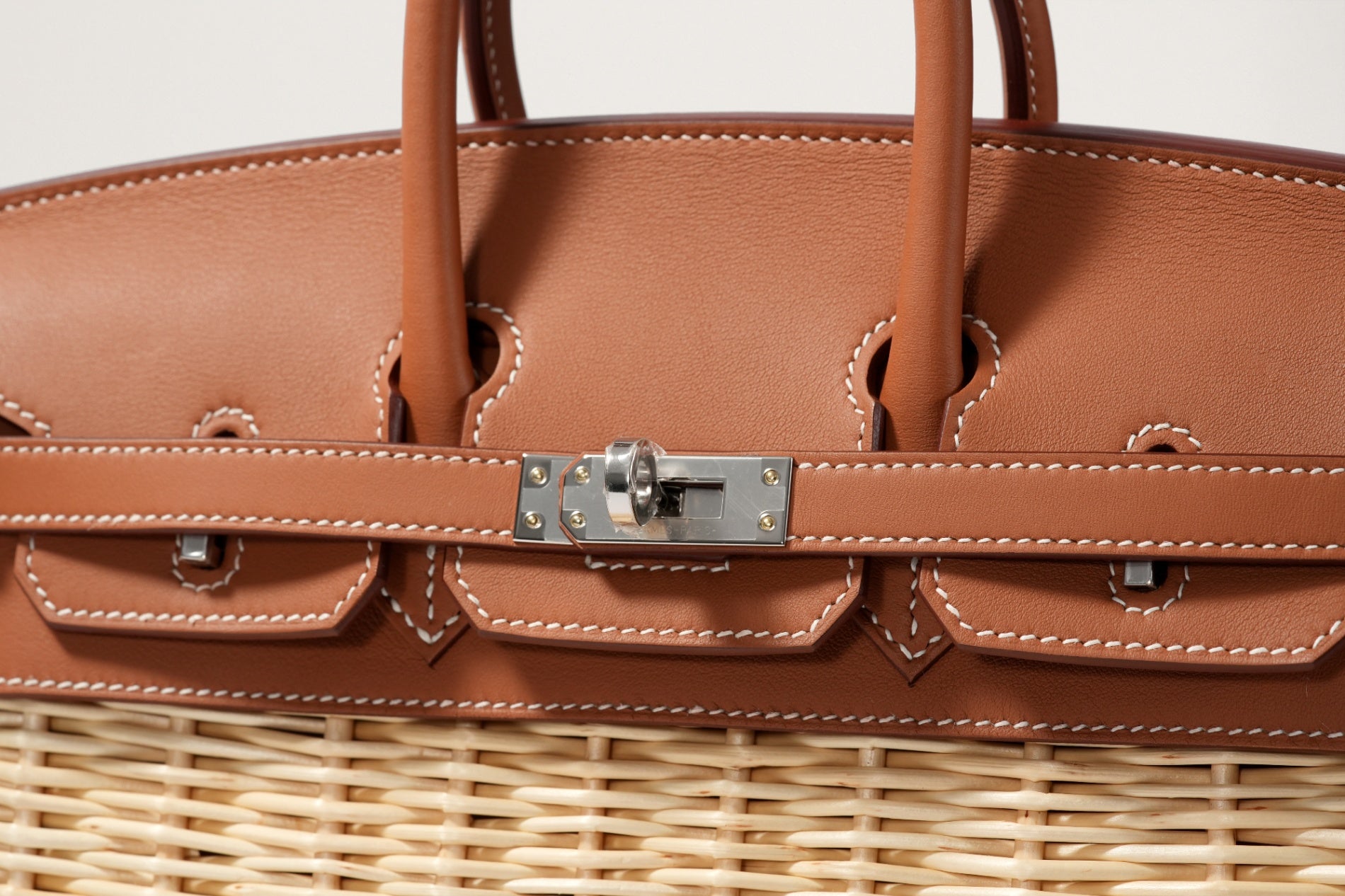 HERMES バーキン25 ピクニック ゴールド/ナチュラル