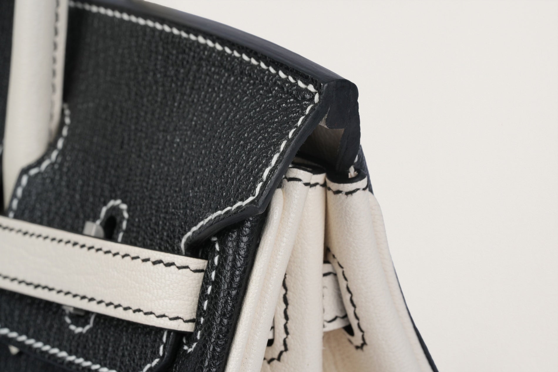 HERMES バーキン25 スペシャルオーダー 黒/ナタ