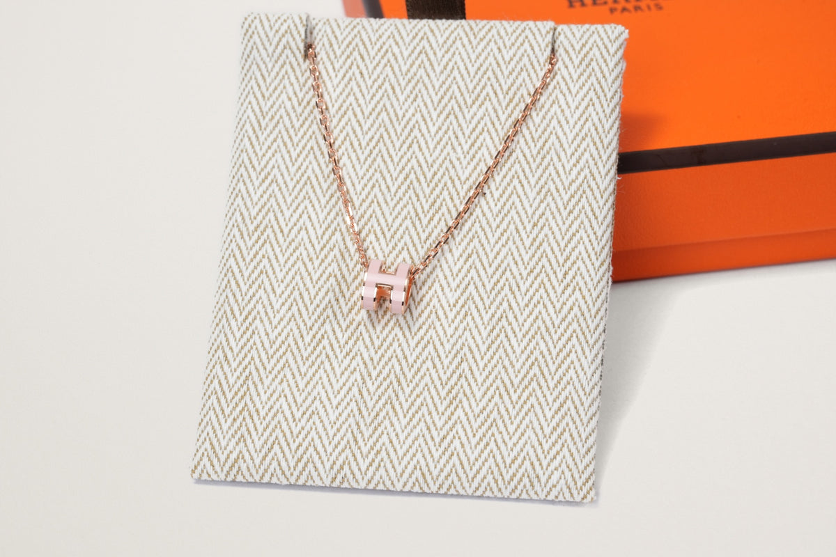 HERMES ミニポップH ネックレス