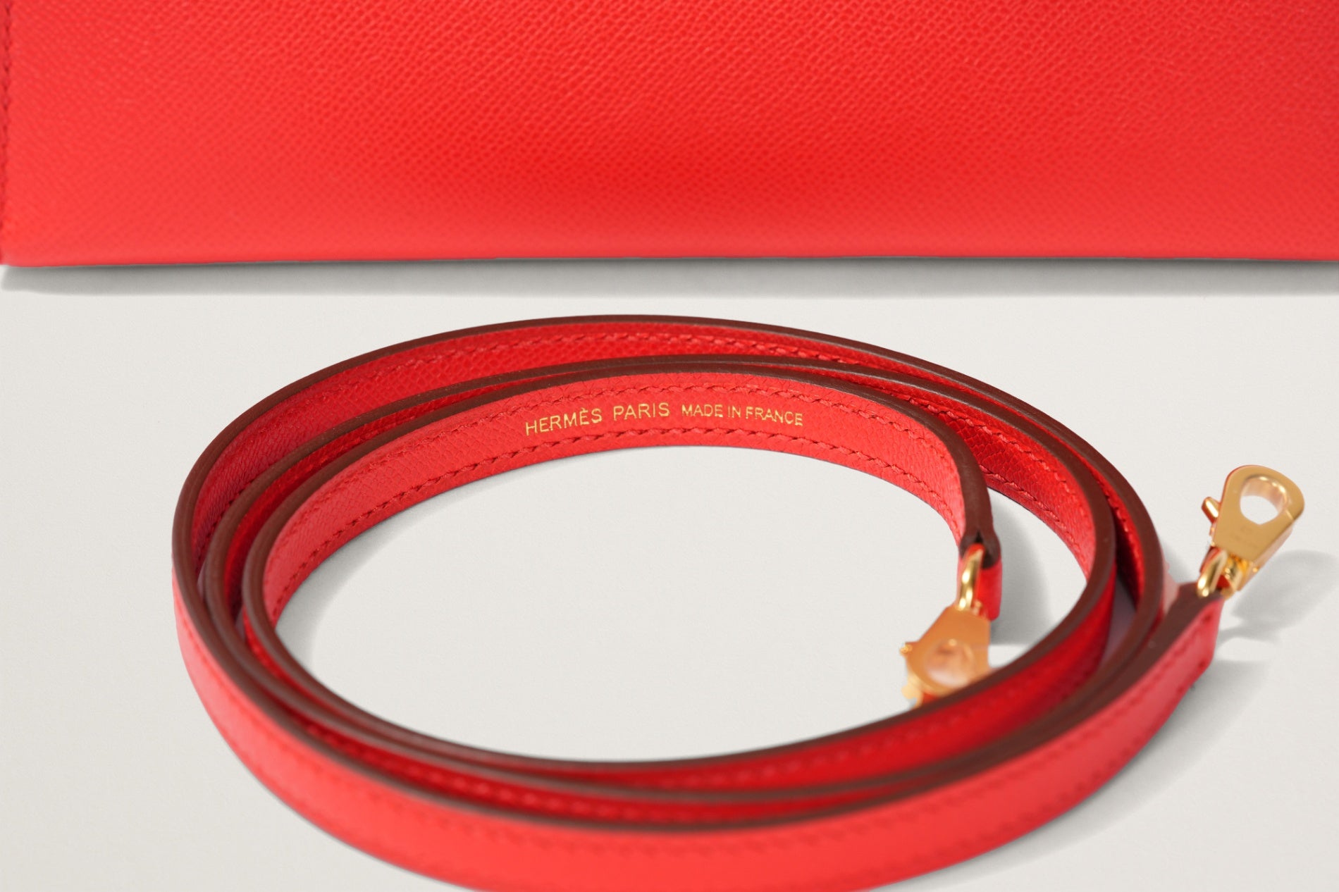 HERMES ミニケリー2 ルージュクー