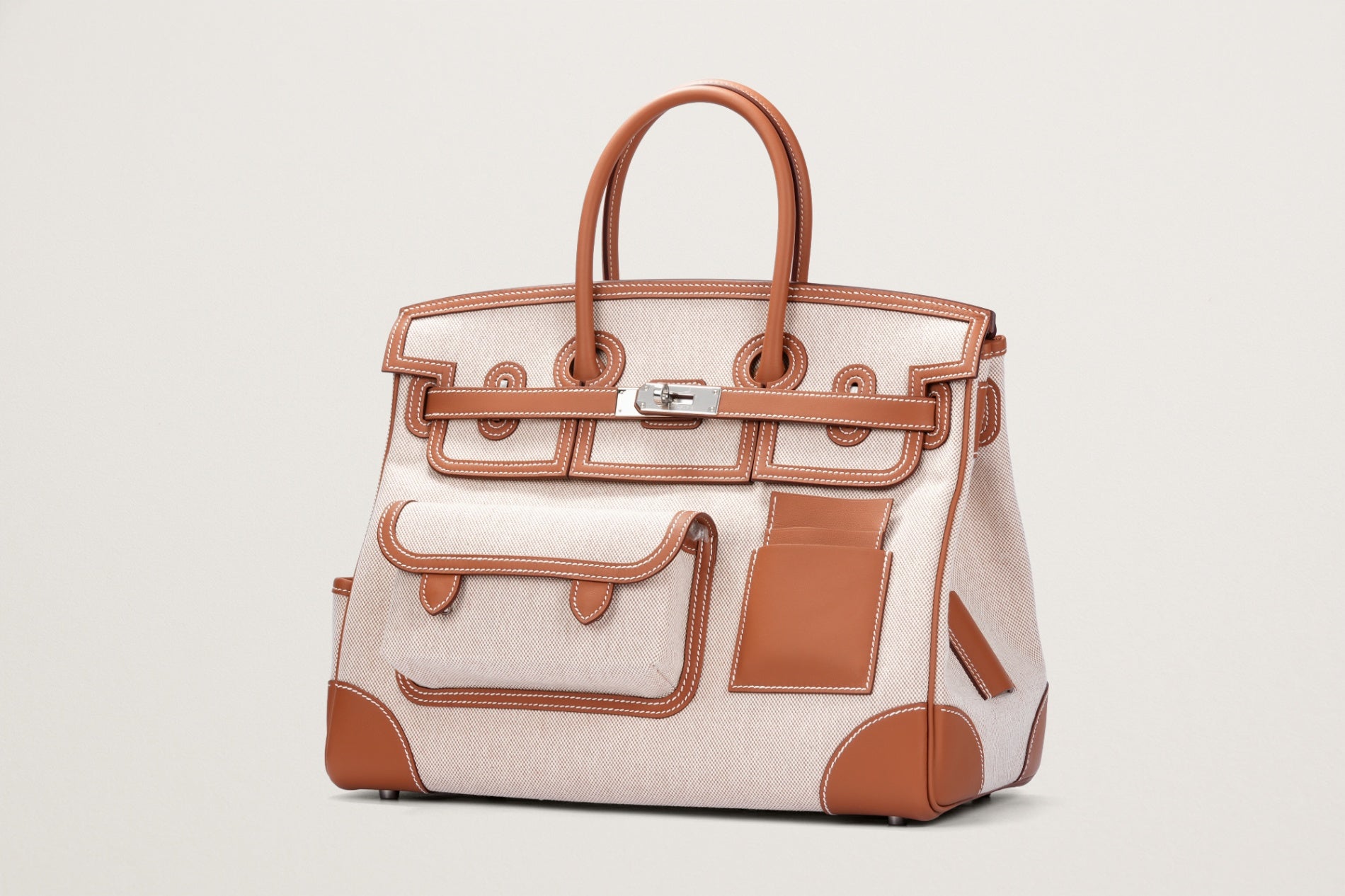 HERMES バーキン35 カーゴ ゴールド/エクリュ
