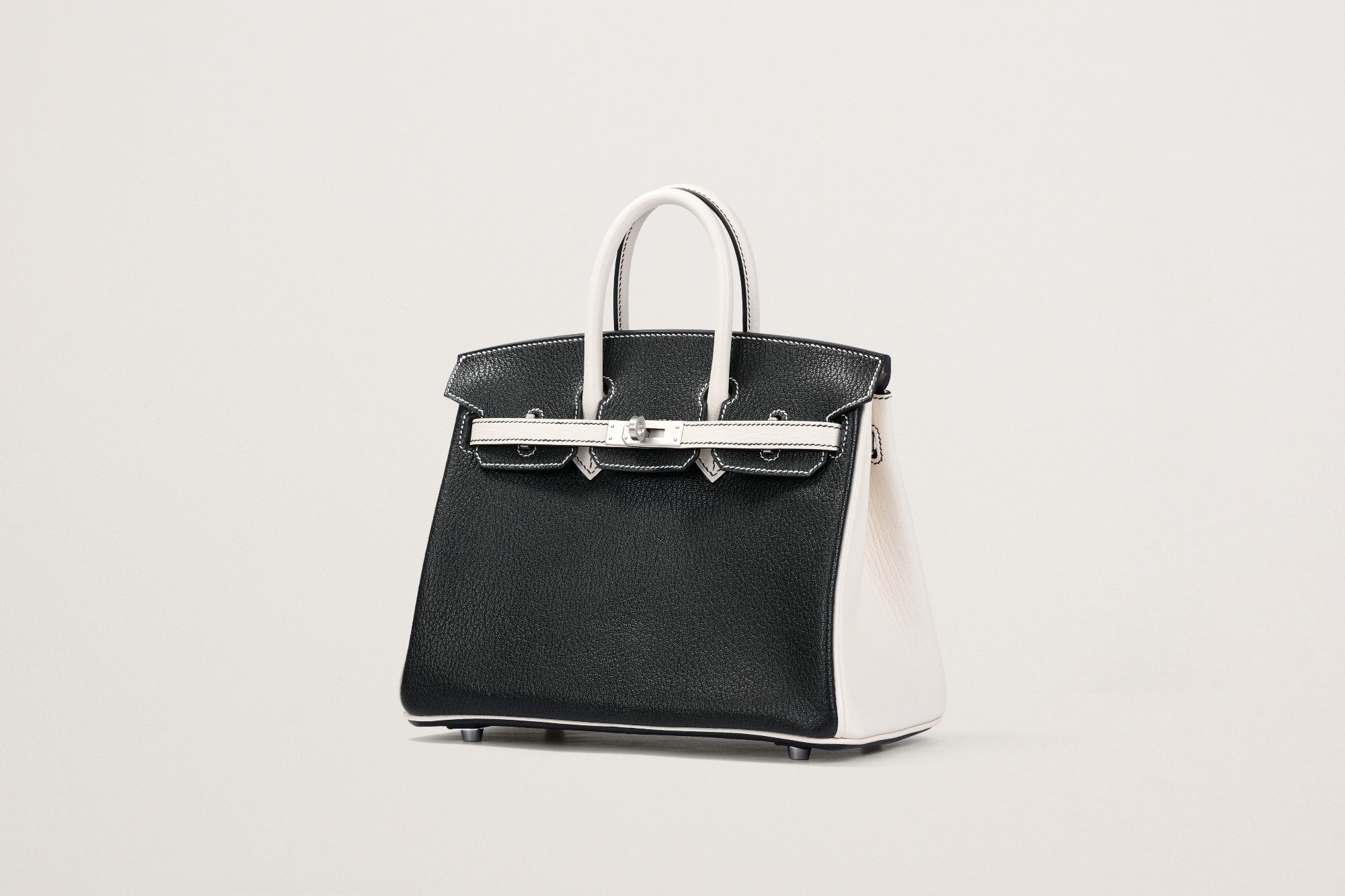 HERMES バーキン25 スペシャルオーダー 黒/ナタ