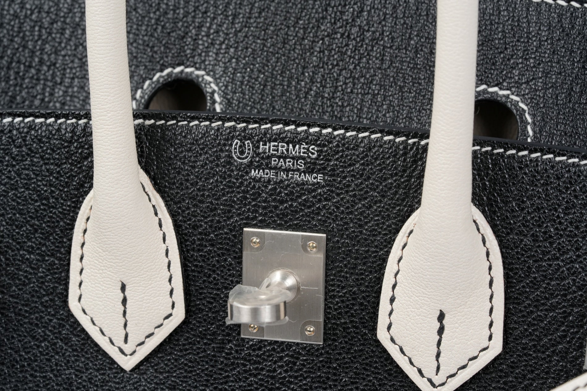 HERMES バーキン25 スペシャルオーダー 黒/ナタ