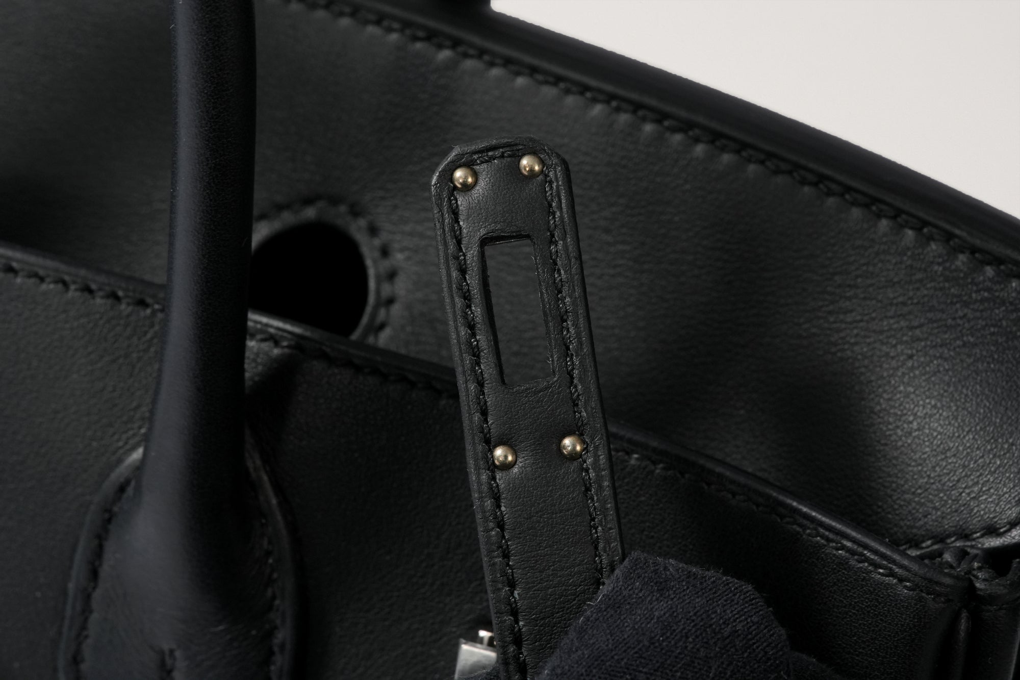 HERMES バーキン25 黒/エクリュ