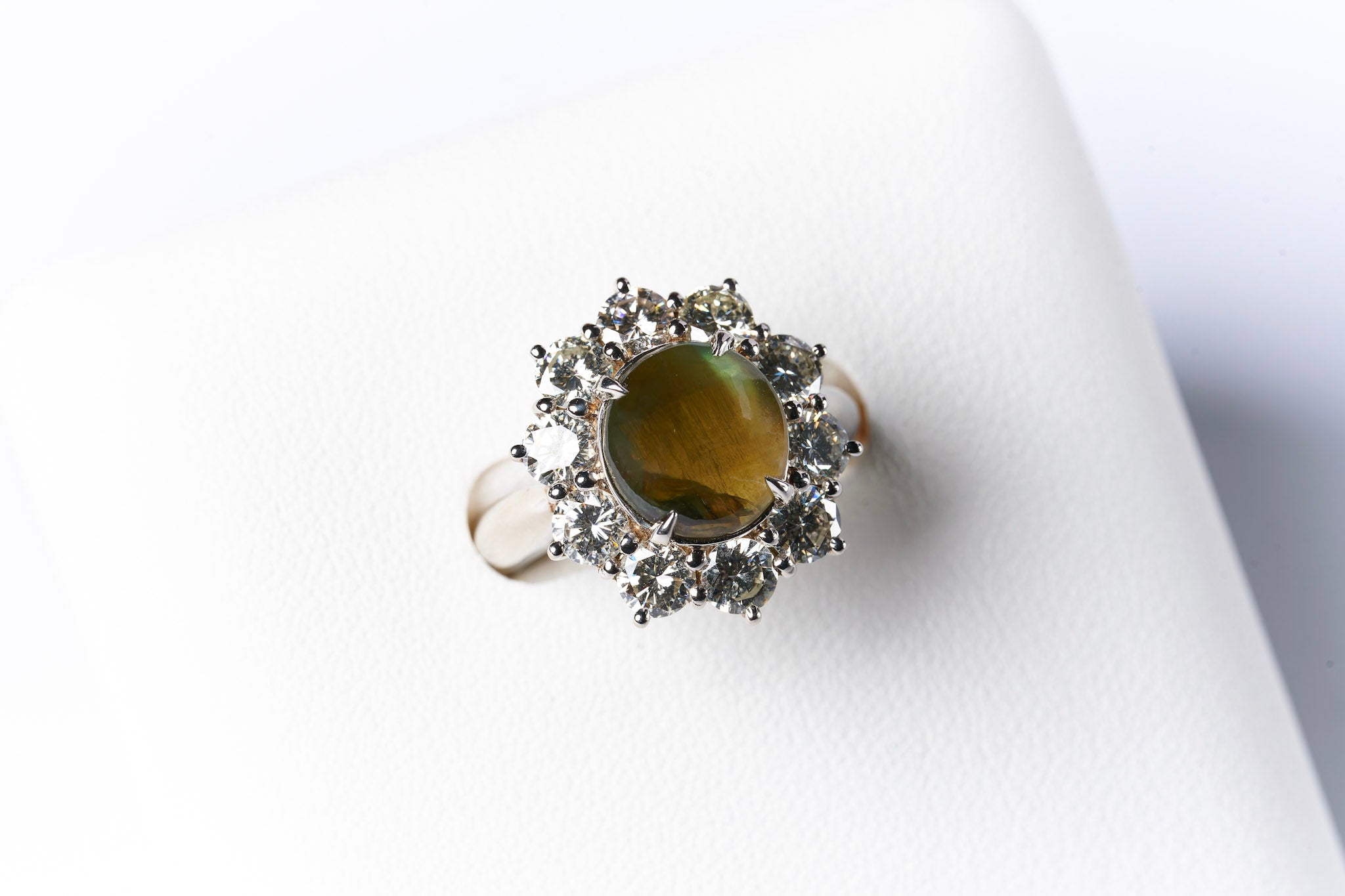 アレキサンドライト キャッツアイ リング – GINZA SATAKE