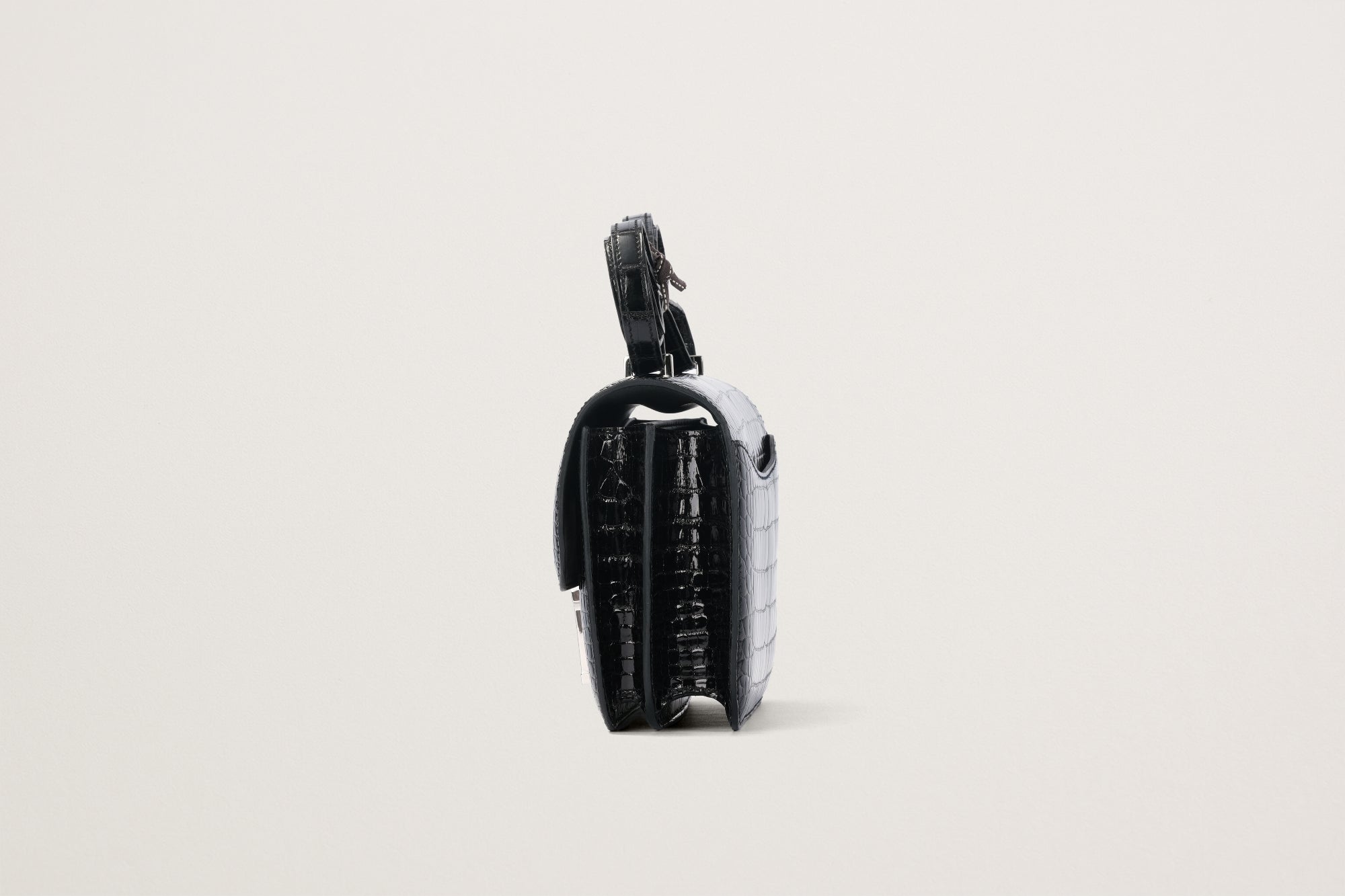 HERMES コンスタンスミニ クロコダイル 黒