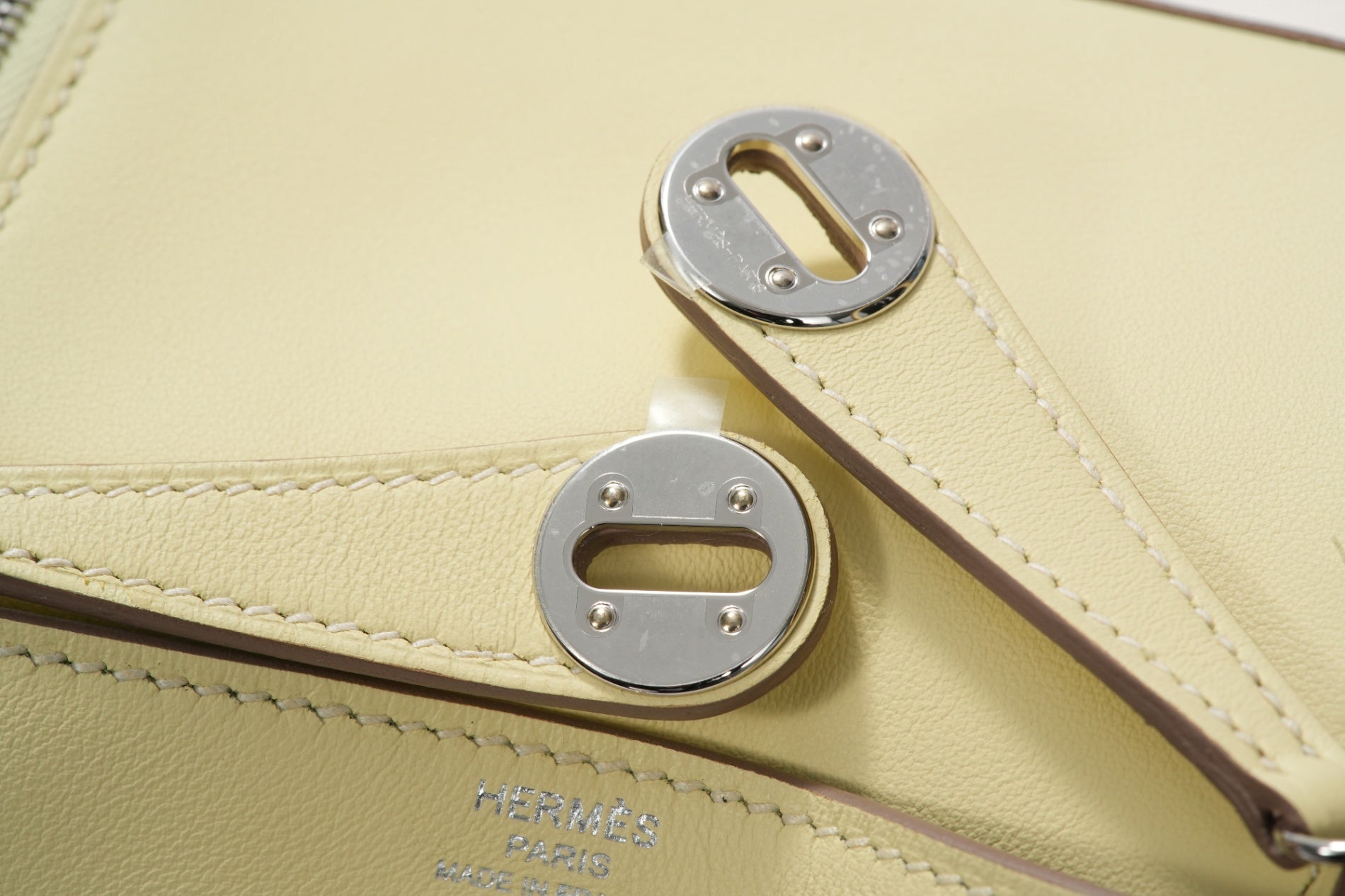 HERMES ミニリンディ2 ジョーヌミルトン/ヴェールマングローブ