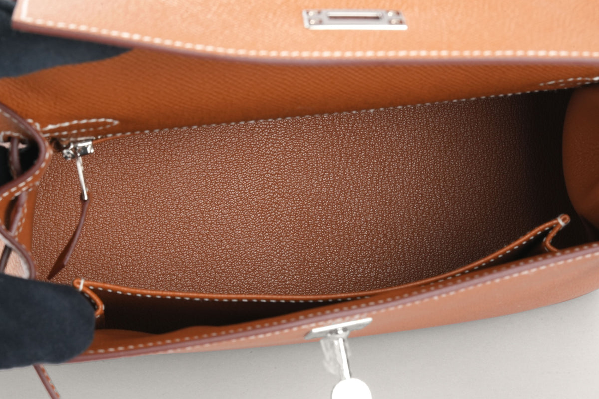 HERMES ケリー25 ゴールド