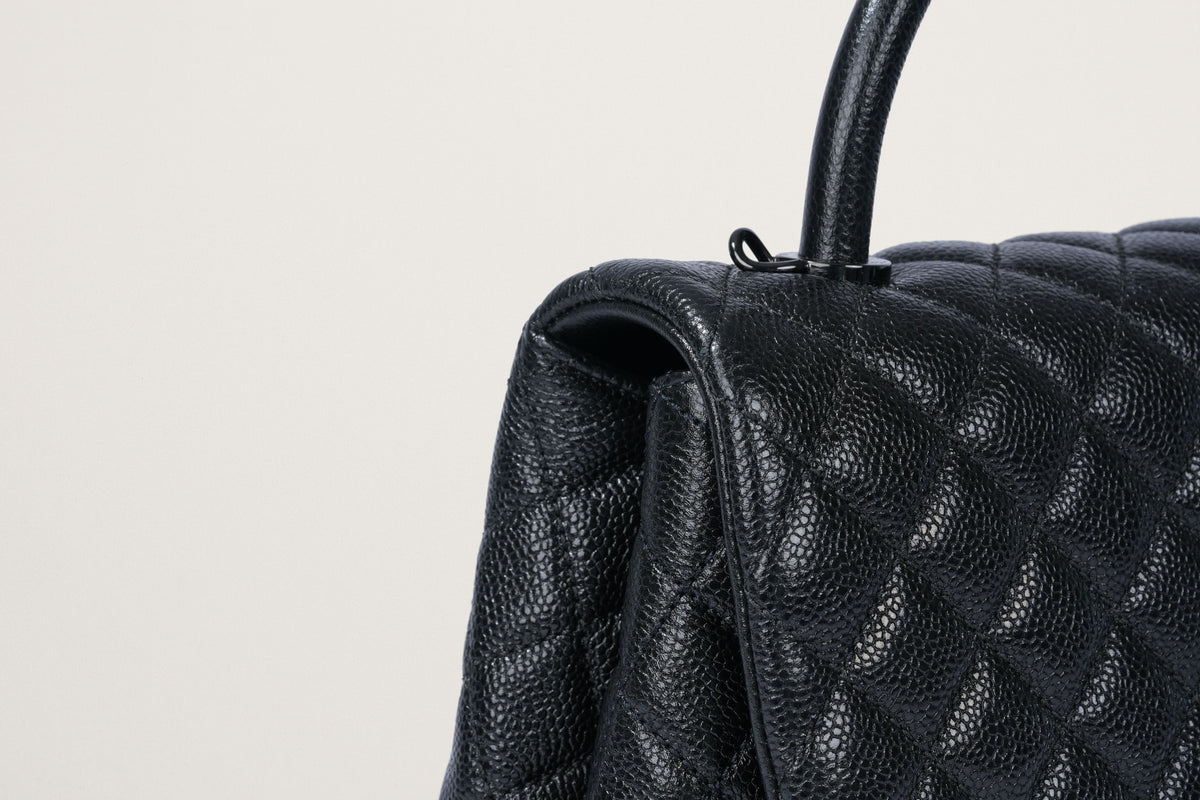 CHANEL マトラッセ ココハンドル29 S チェーンショルダーバッグ