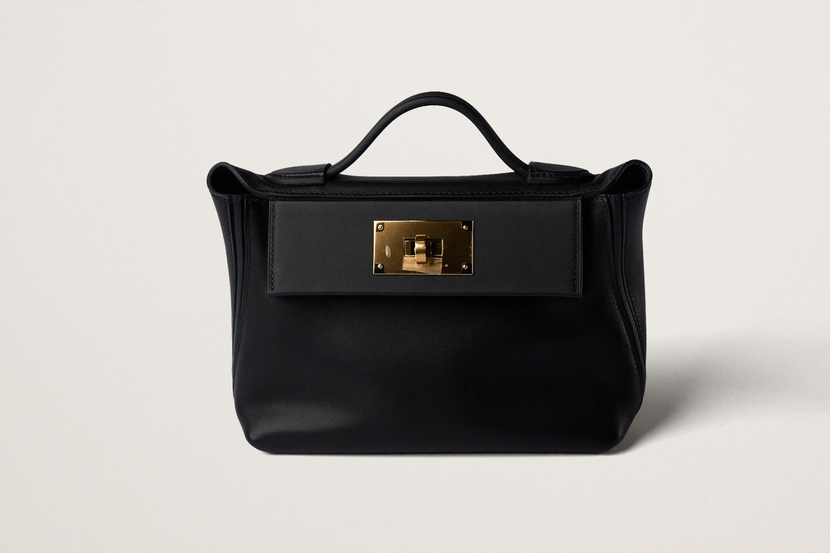 HERMES 24/24 ヴァンキャトル ミニ 黒 – GINZA SATAKE