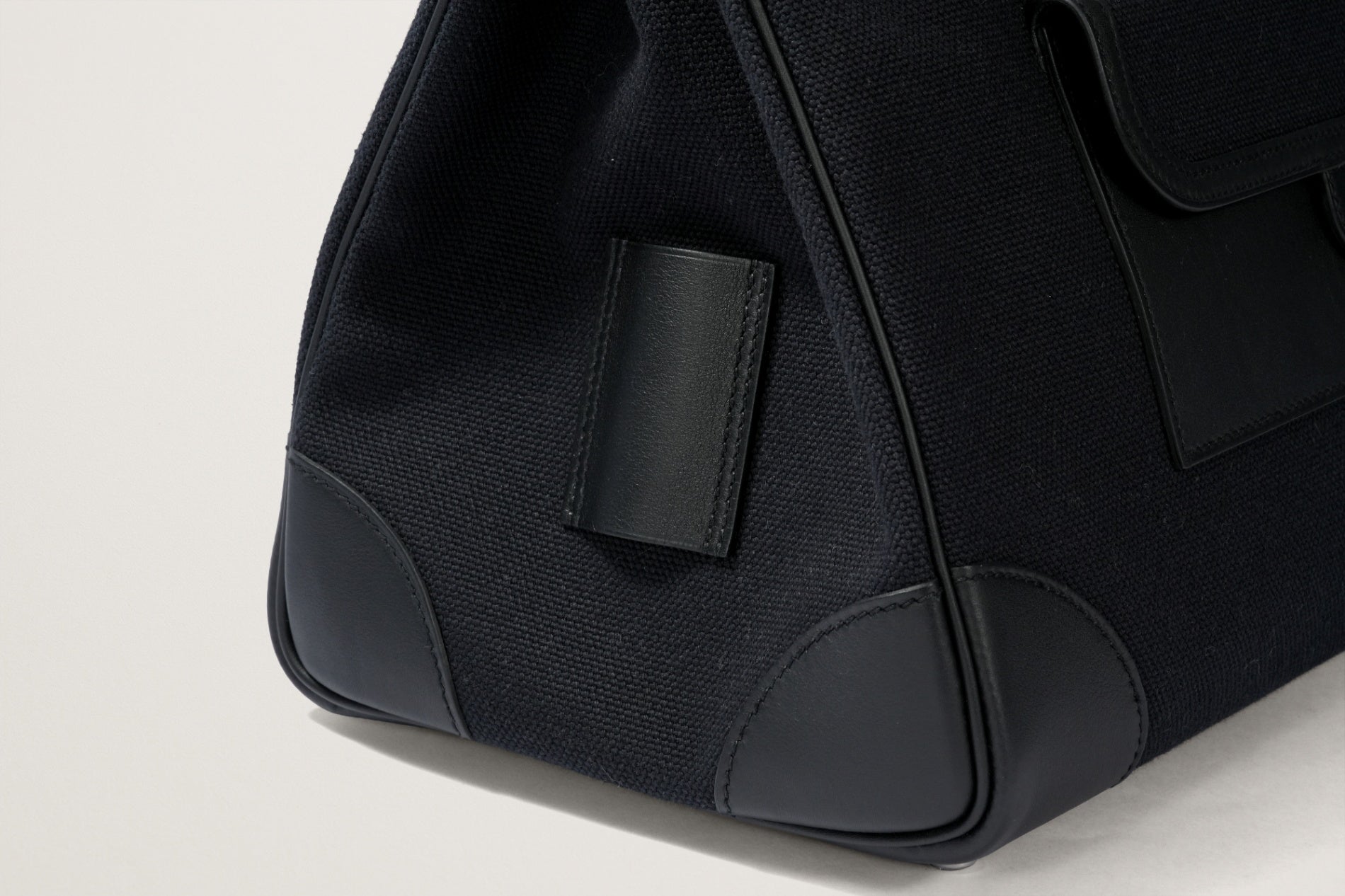 HERMES バーキン35 カーゴ ブルーマリン/黒