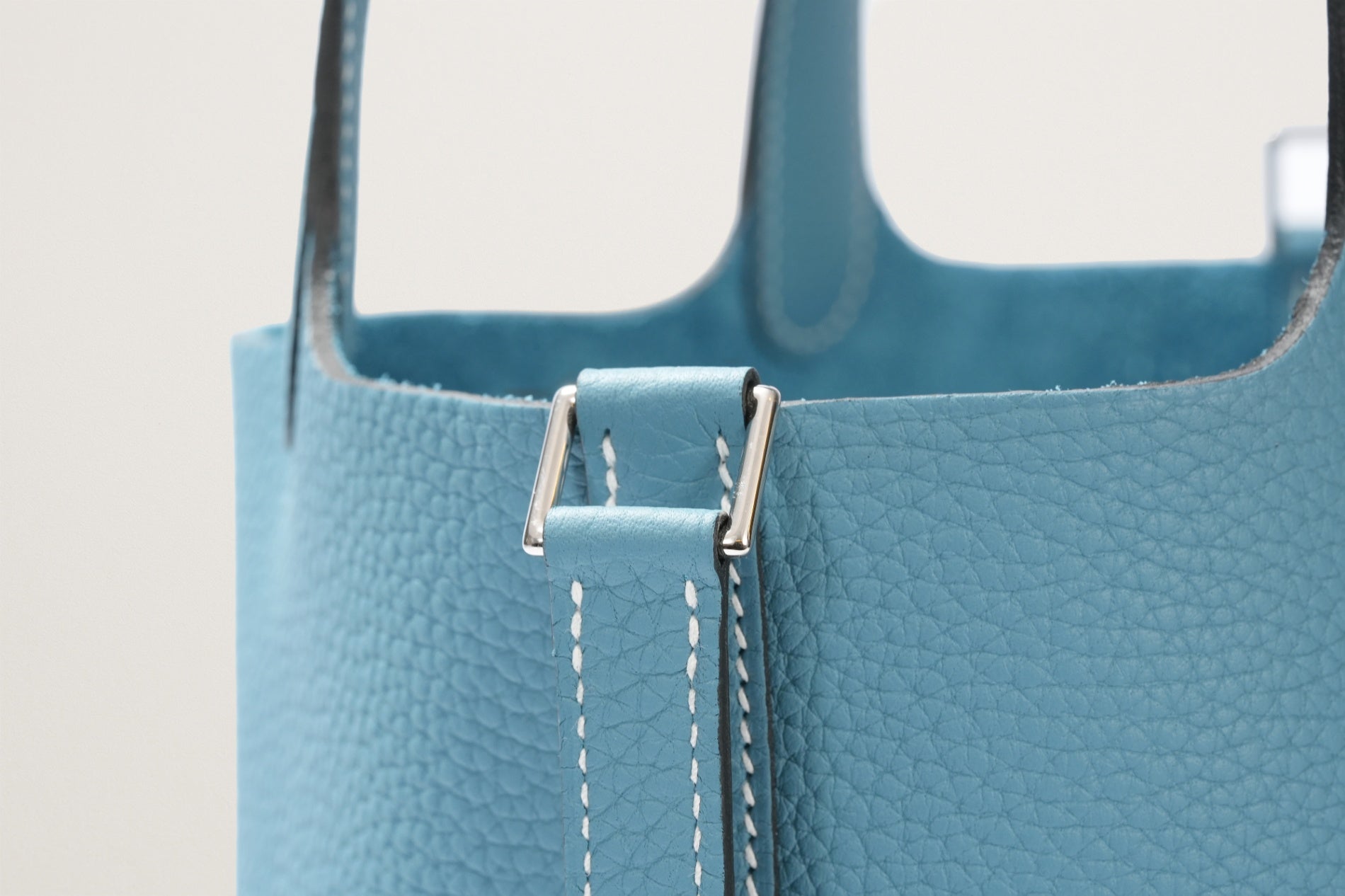 HERMES ピコタンロック18 ニューブルージーン