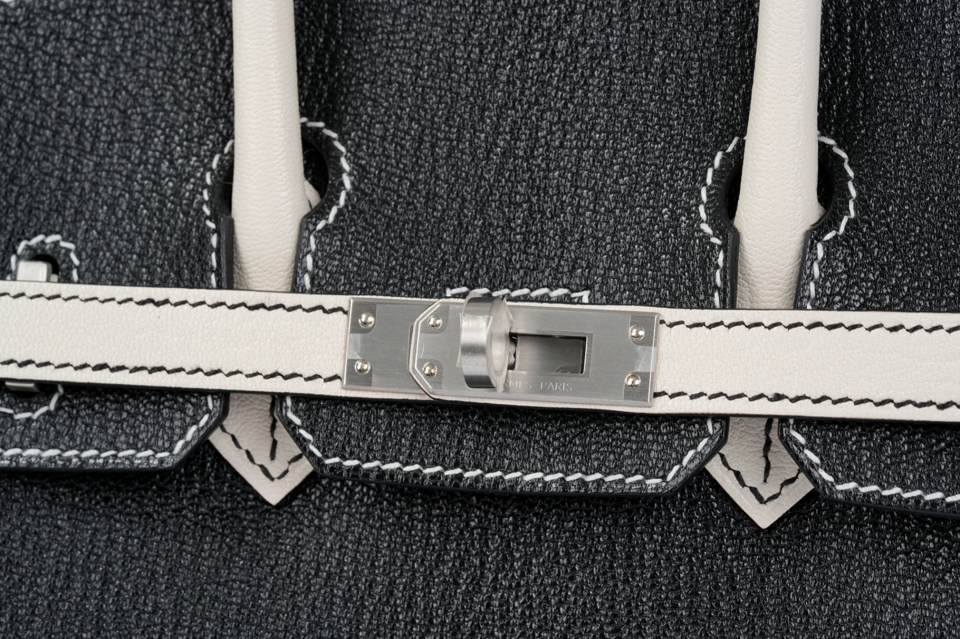 HERMES バーキン25 スペシャルオーダー 黒/ナタ