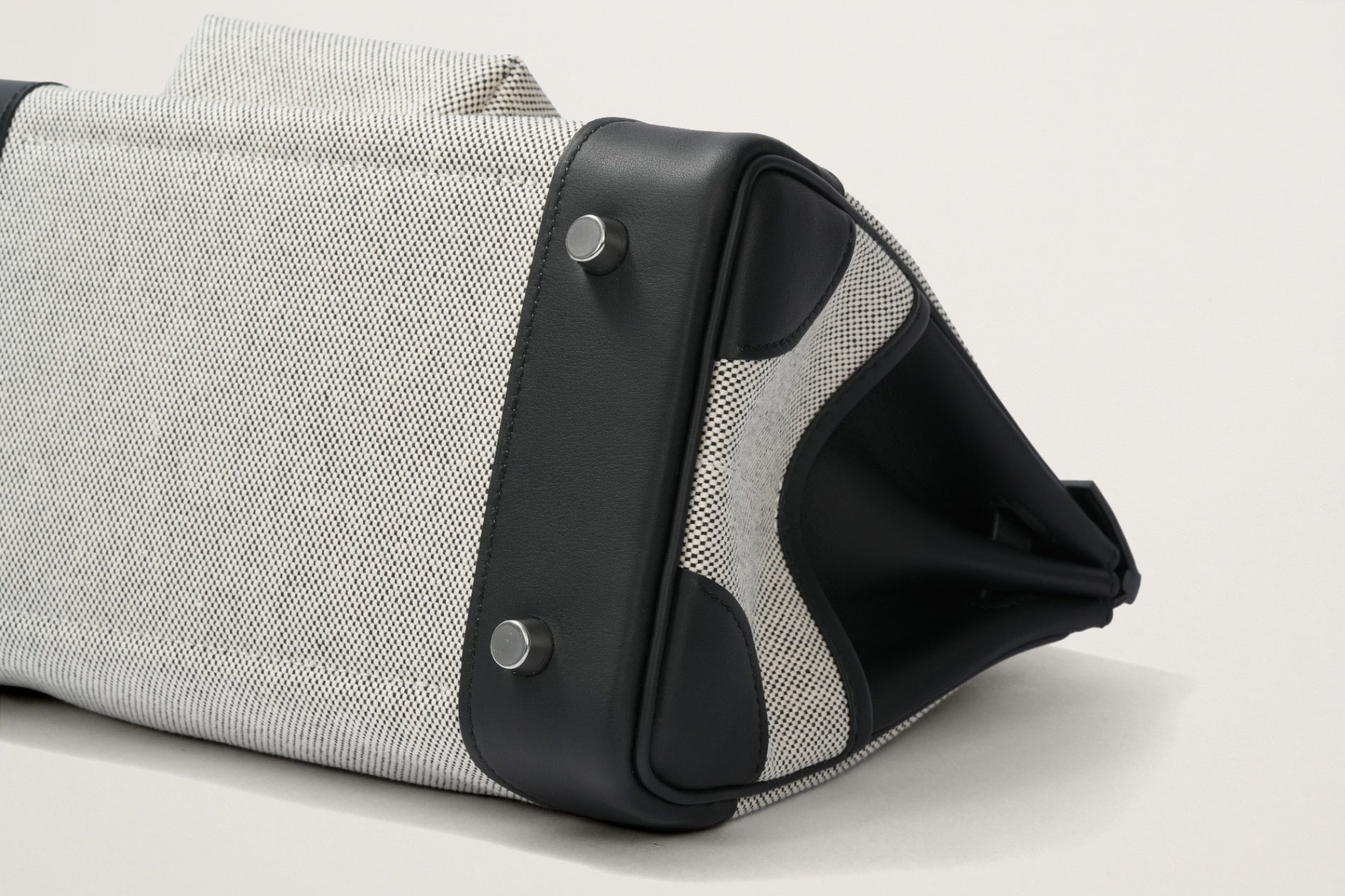 HERMES バーキン25 カーゴ 黒/エクリュ