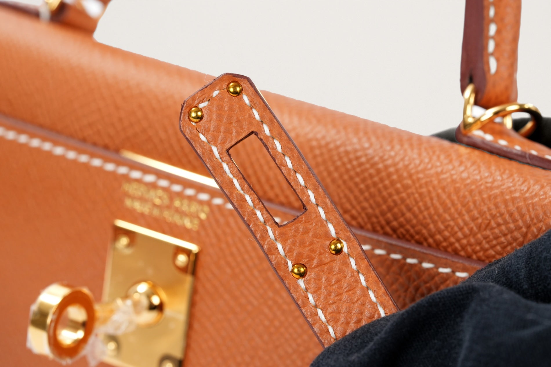 HERMES ミニケリー2 ゴールド