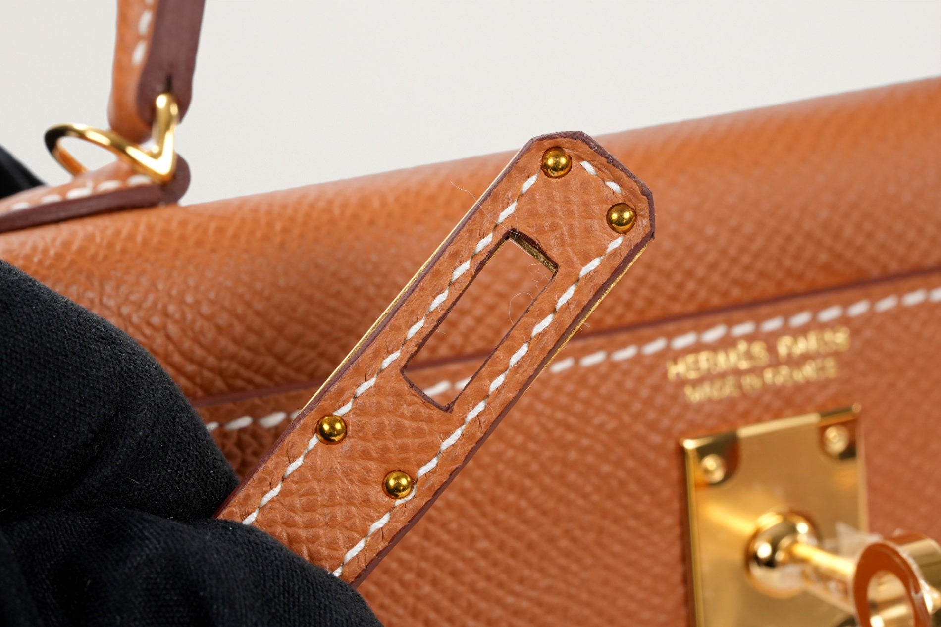 HERMES ミニケリー2 ゴールド