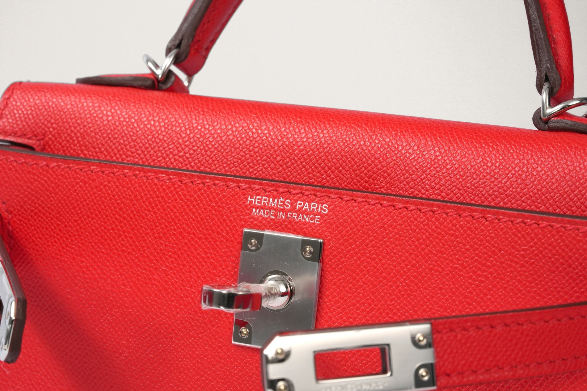 HERMES ミニケリー2 ルージュクー