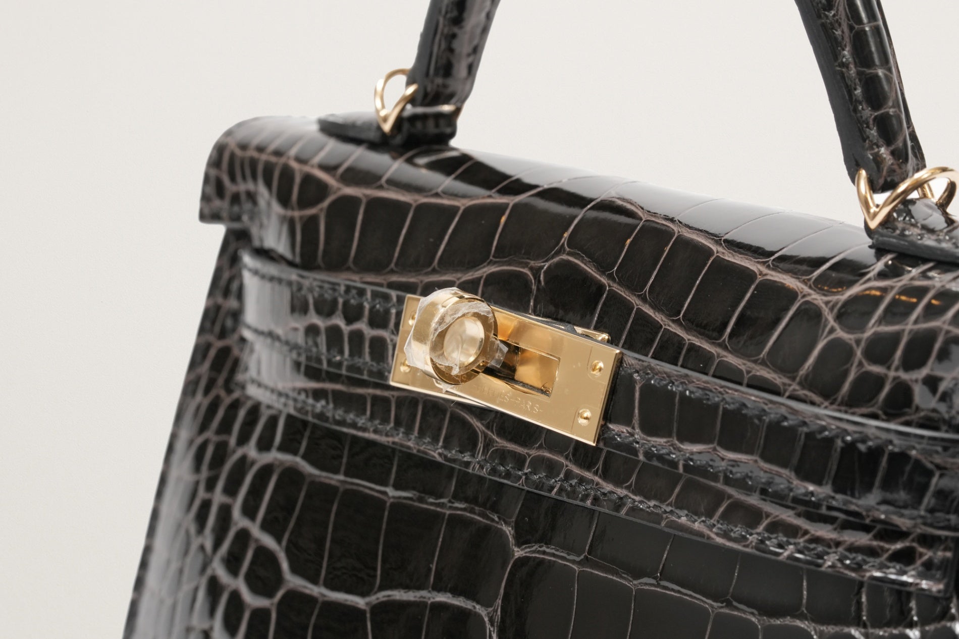 HERMES ミニケリー2 クロコダイル グラファイト – GINZA SATAKE