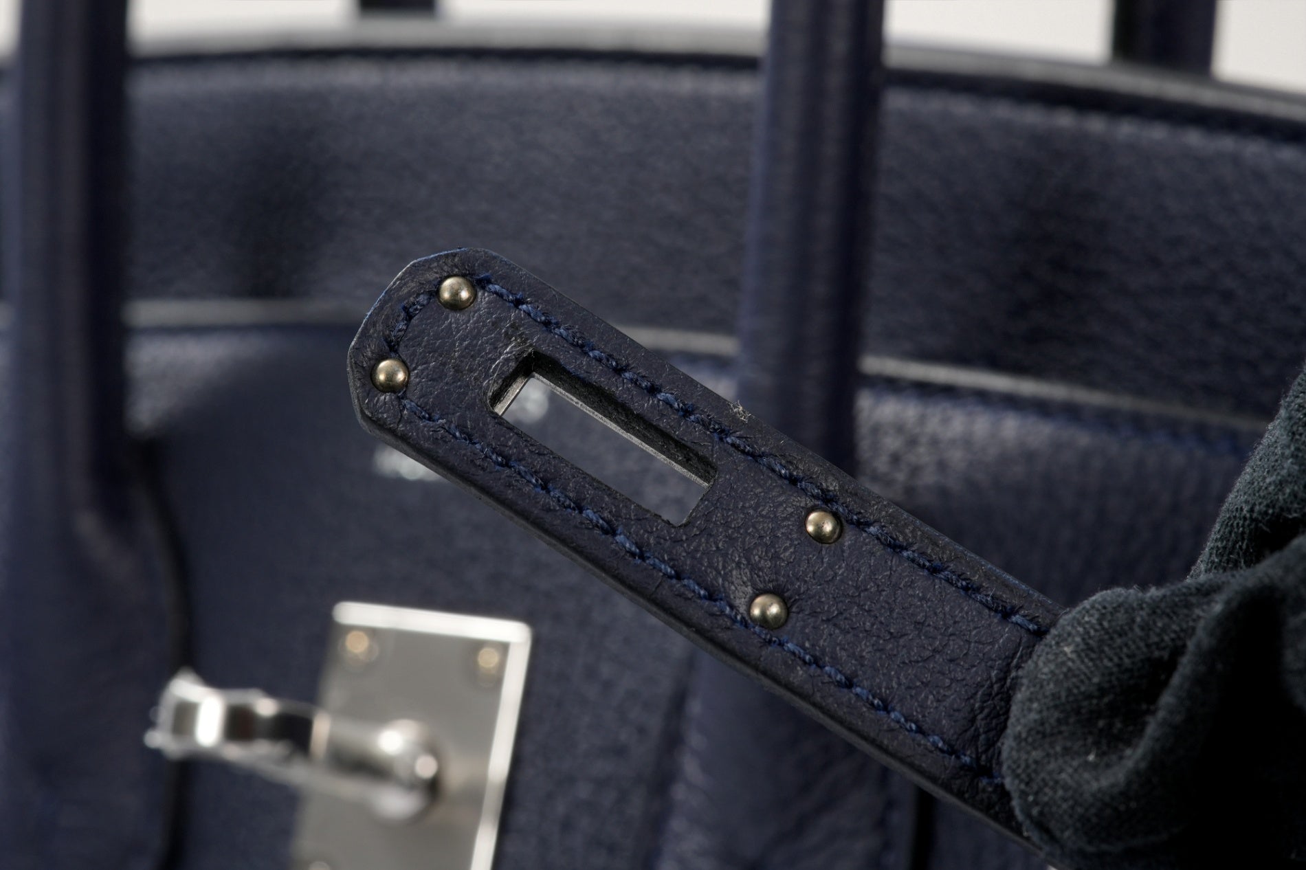 HERMES バーキン25 ブルーニュイ