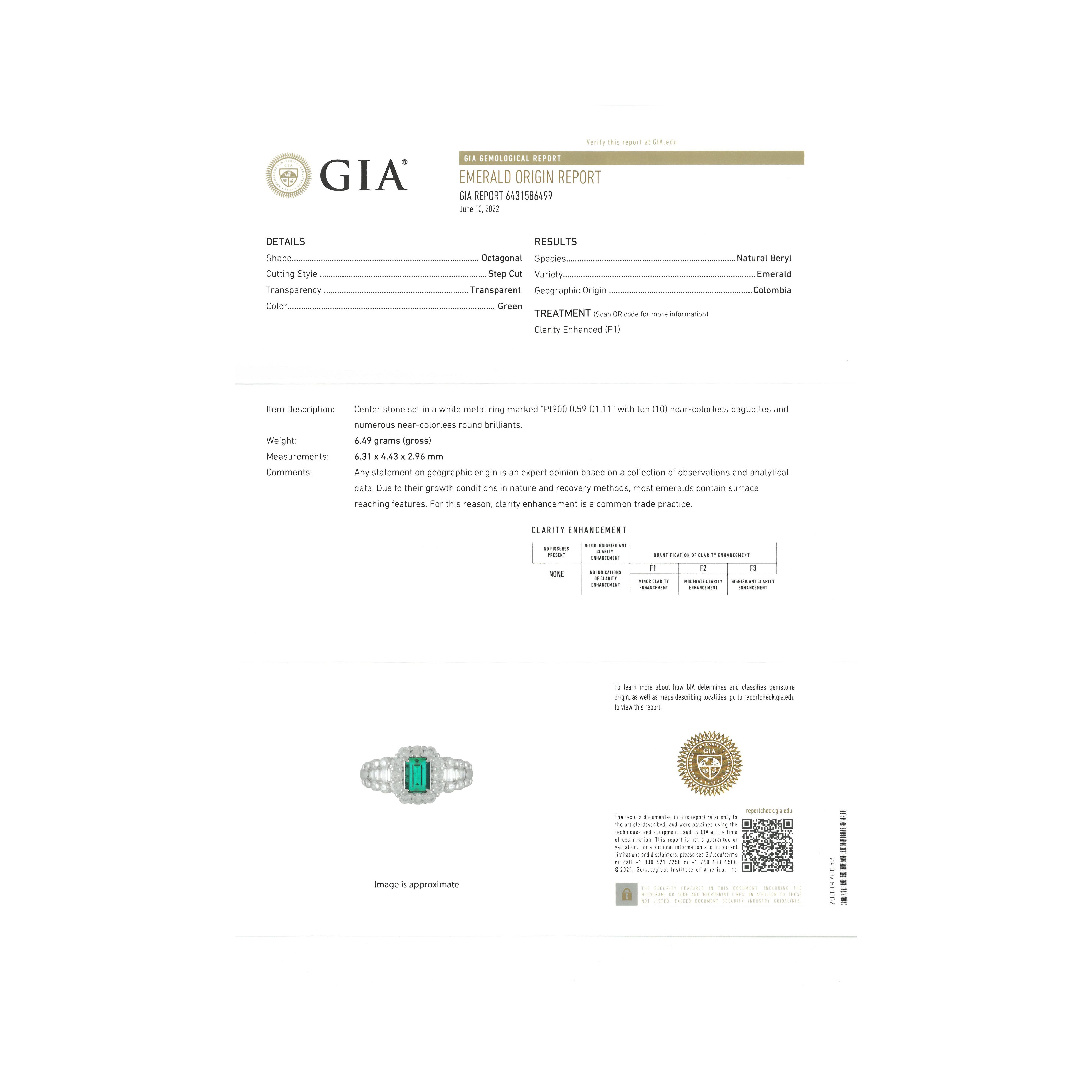 ジャンク品」PT900エメラルドリング KSKAI-0816 YM エメラルド リング