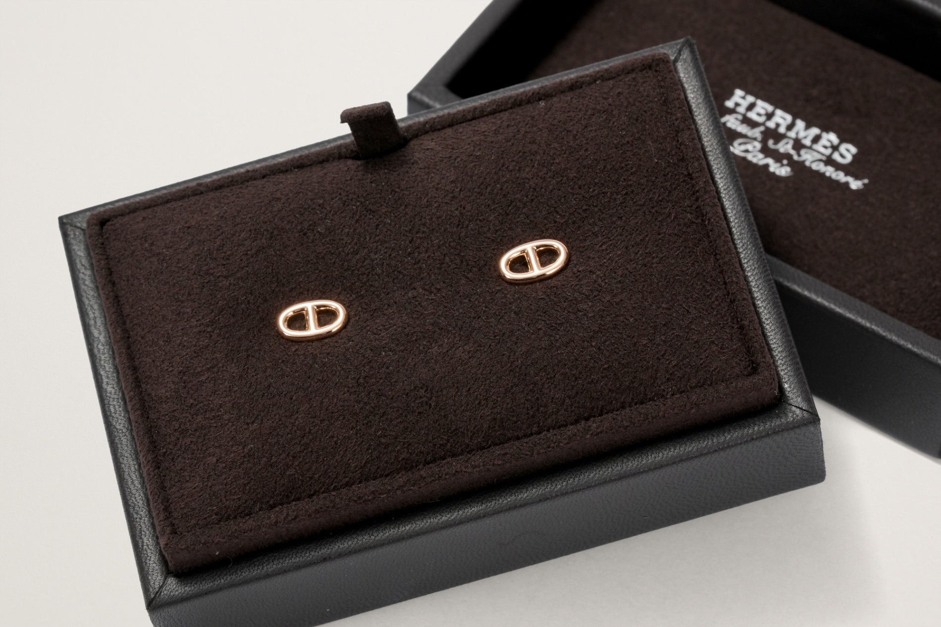 HERMES K18PG シェーヌ ダンクル TPM ピアス – GINZA SATAKE