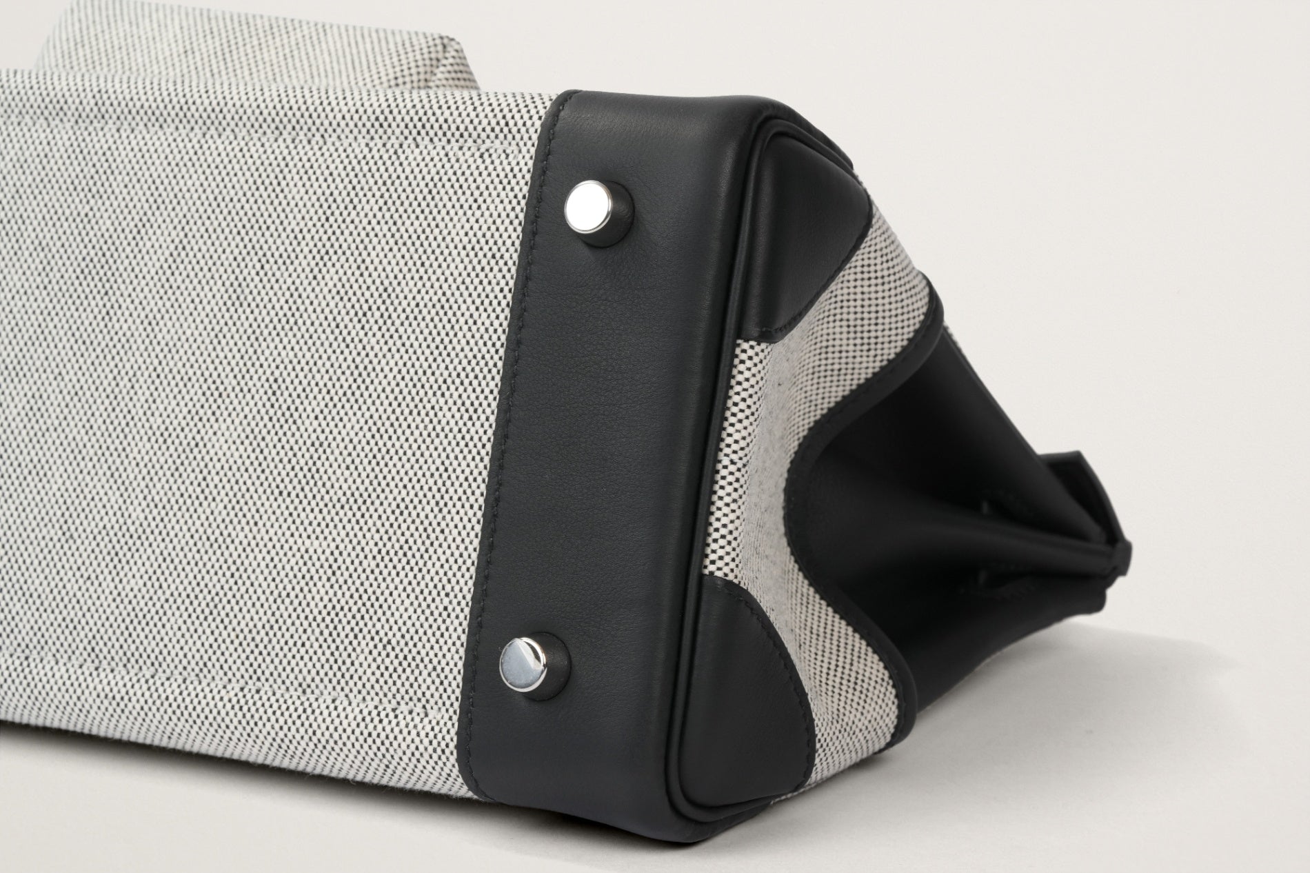 HERMES バーキン25 カーゴ 黒/エクリュ