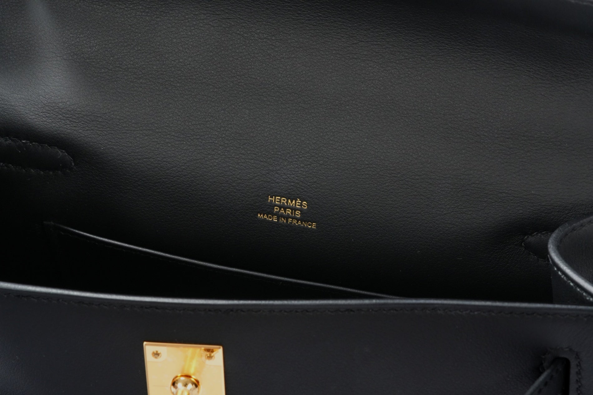 HERMES ポシェットケリー 黒