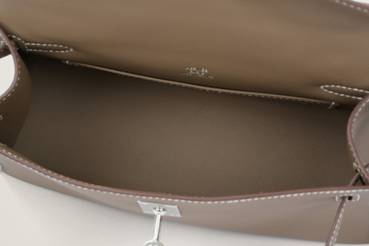 HERMES ポシェットケリー エトゥープ