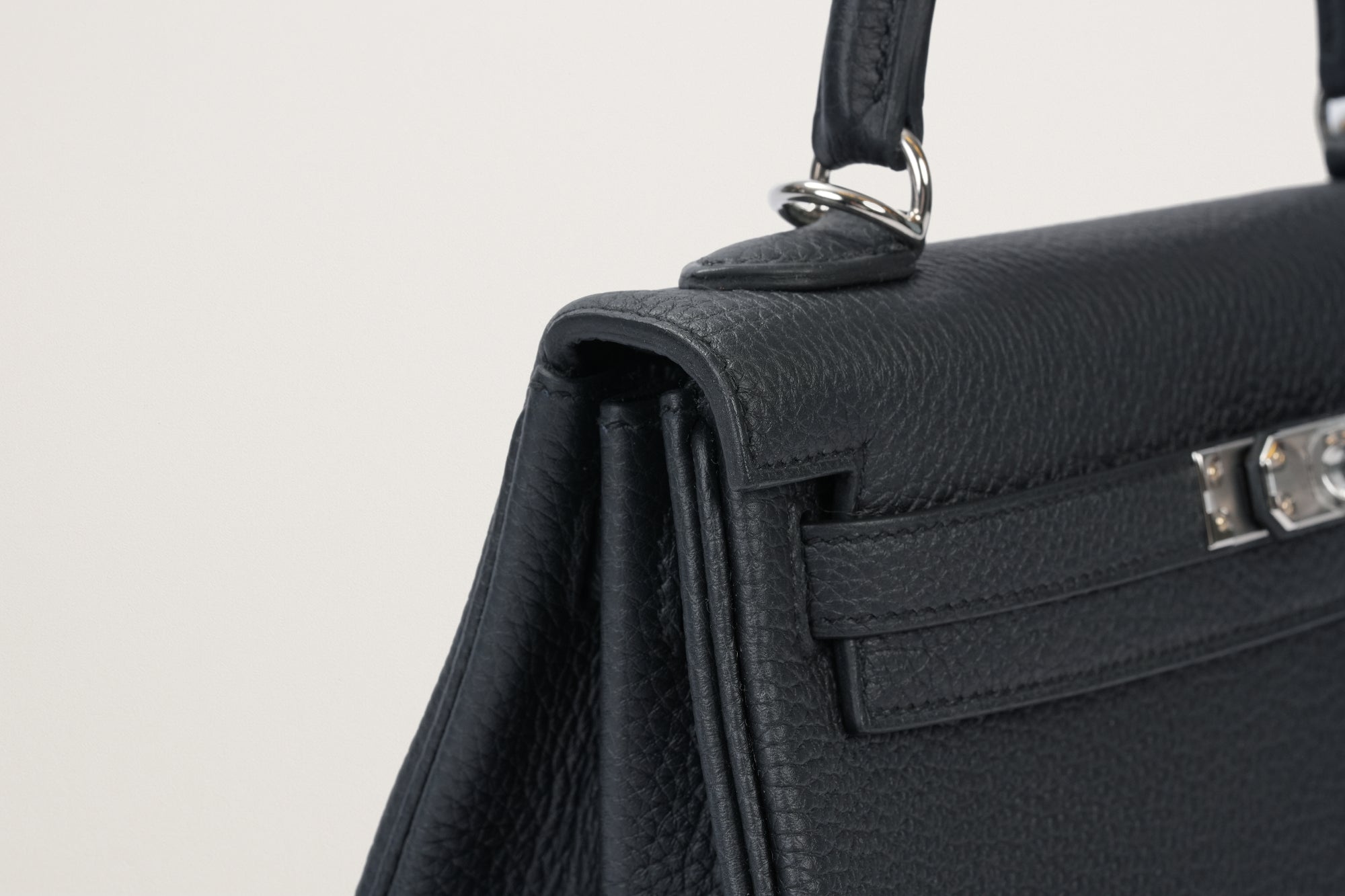 HERMES ケリー25 内縫い 黒