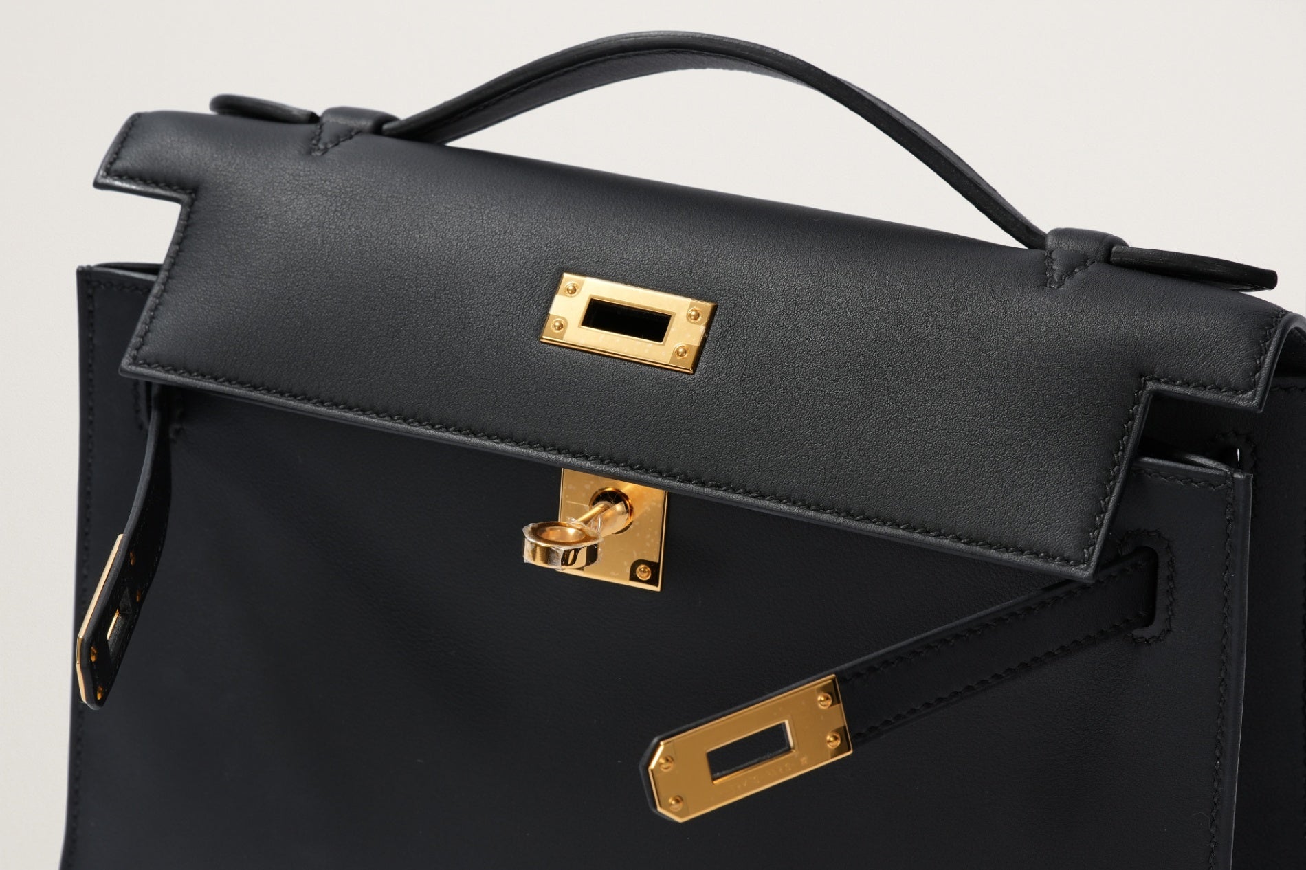 HERMES ポシェットケリー 黒