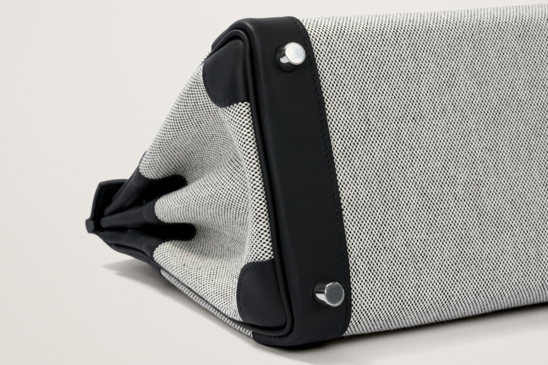 HERMES バーキン25 黒/エクリュ