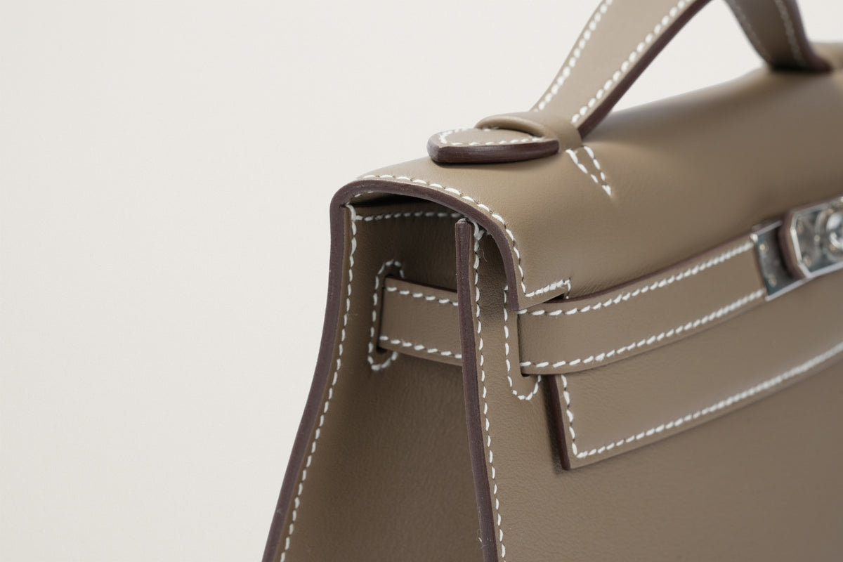 HERMES ポシェットケリー エトゥープ