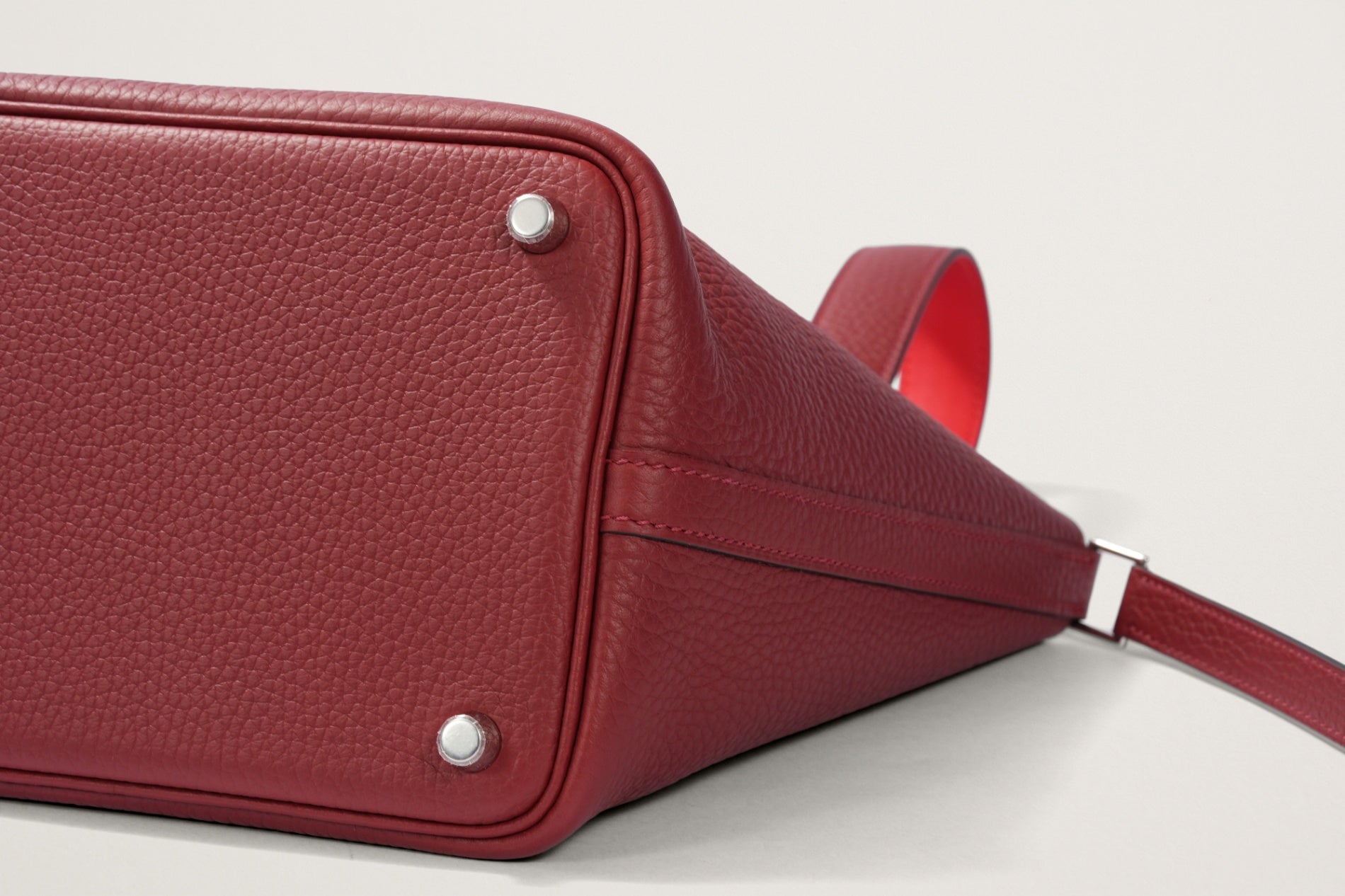 HERMES ピコタンロック18 ルージュアッシュ/ルージュラデュー