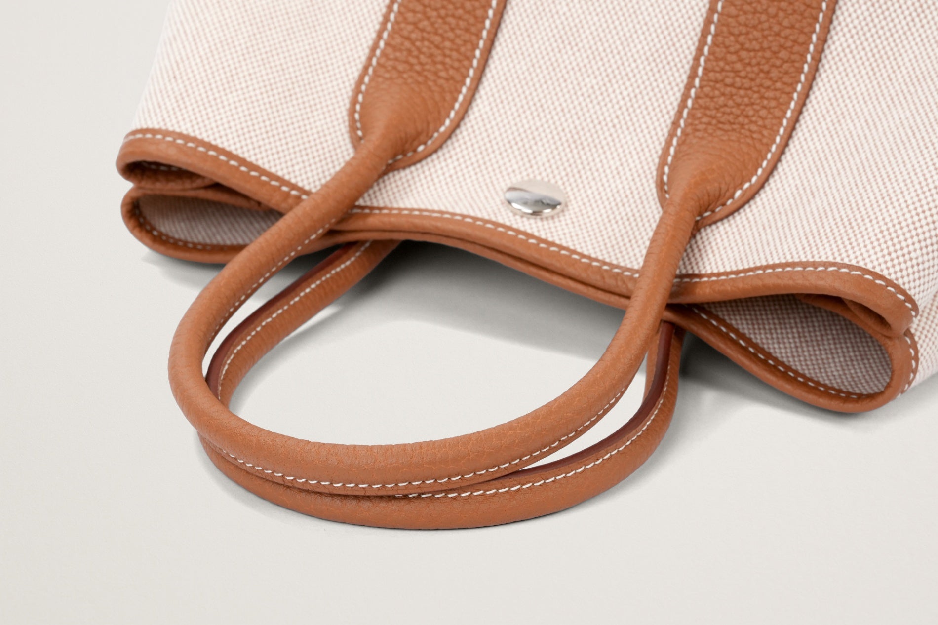 HERMES ネオ・ガーデン23 ゴールド/エクリュ