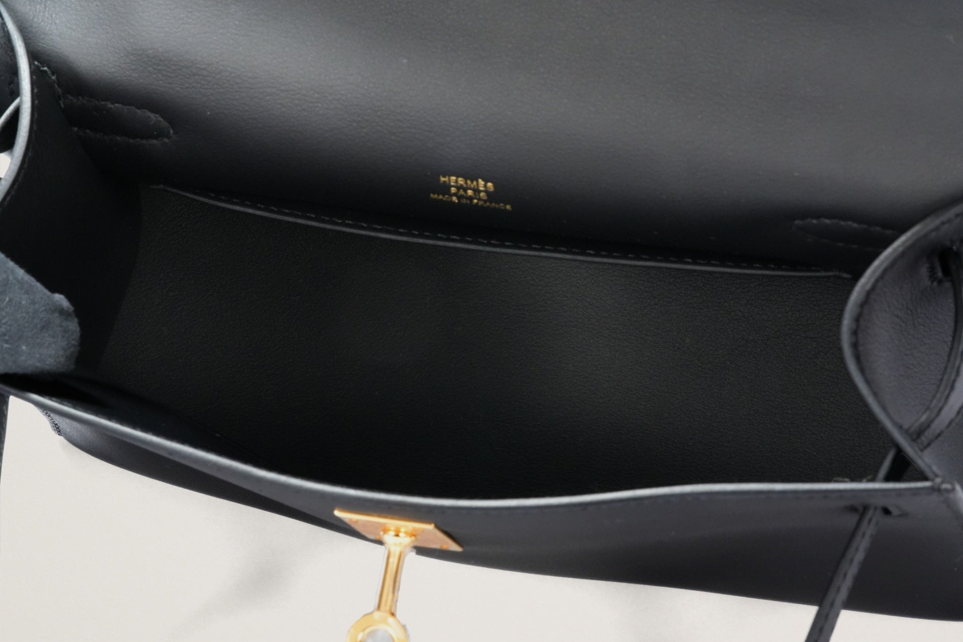 HERMES ポシェットケリー 黒