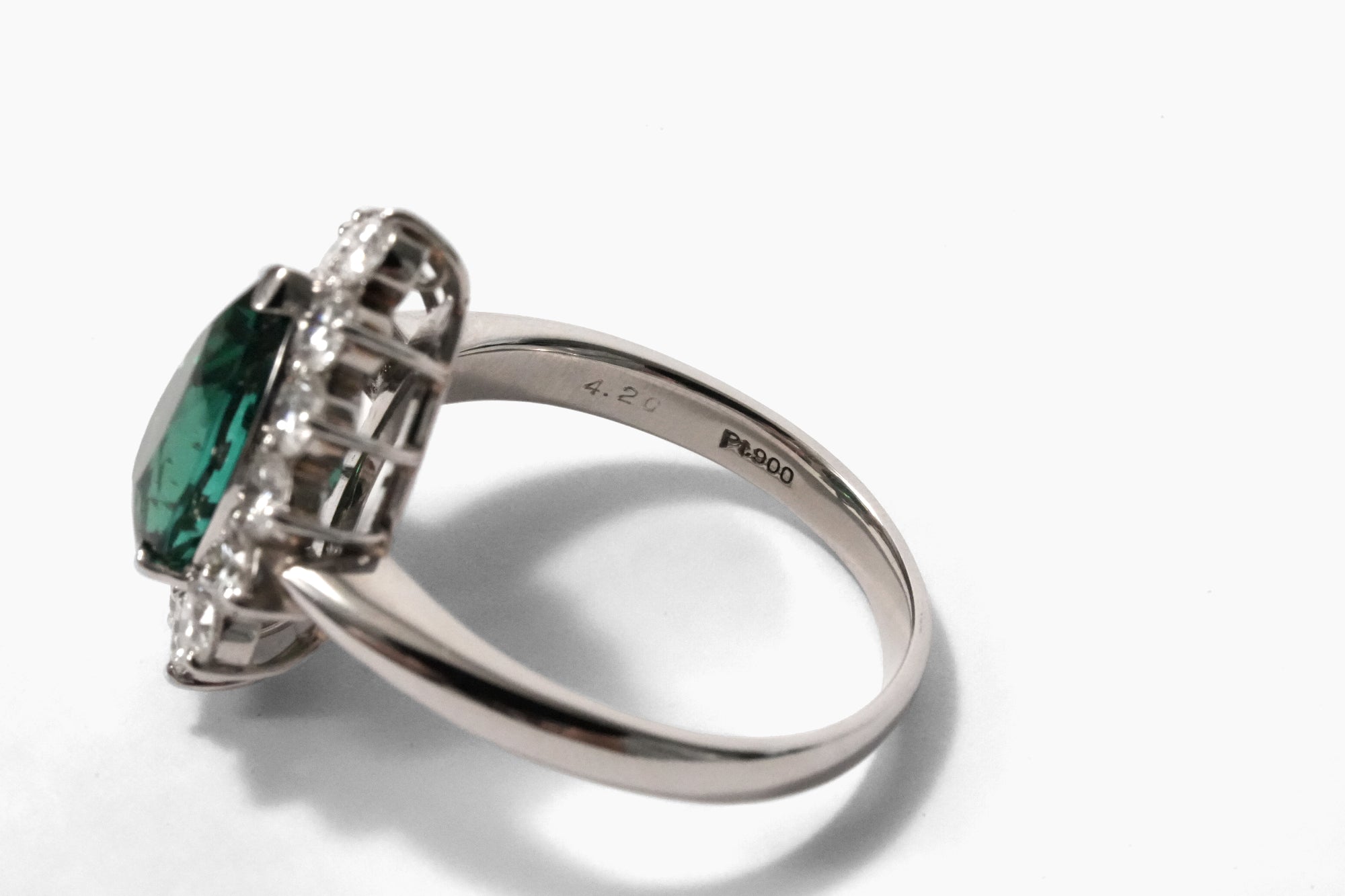 グリーントルマリン リング