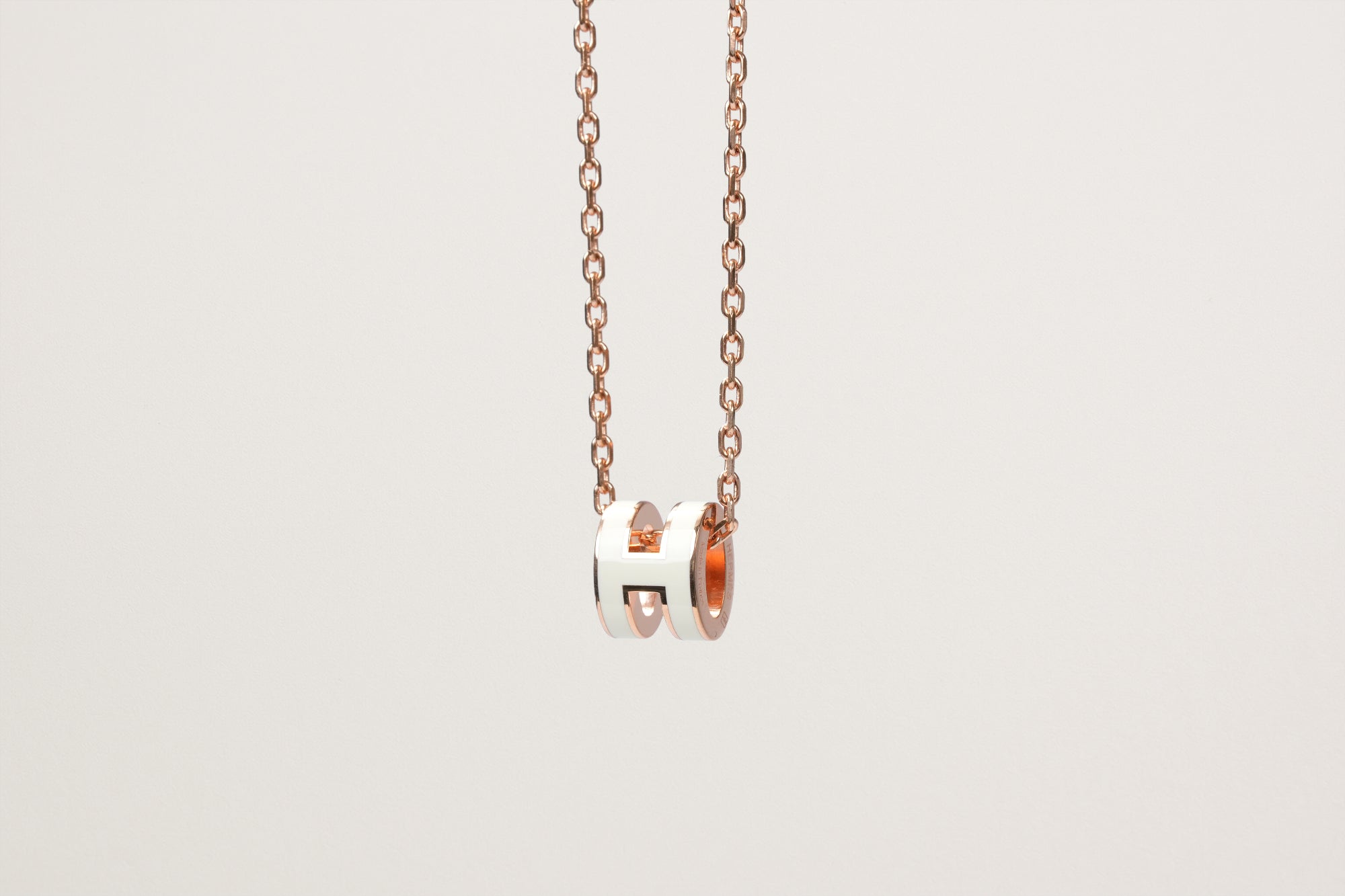 HERMES ミニポップH ネックレス
