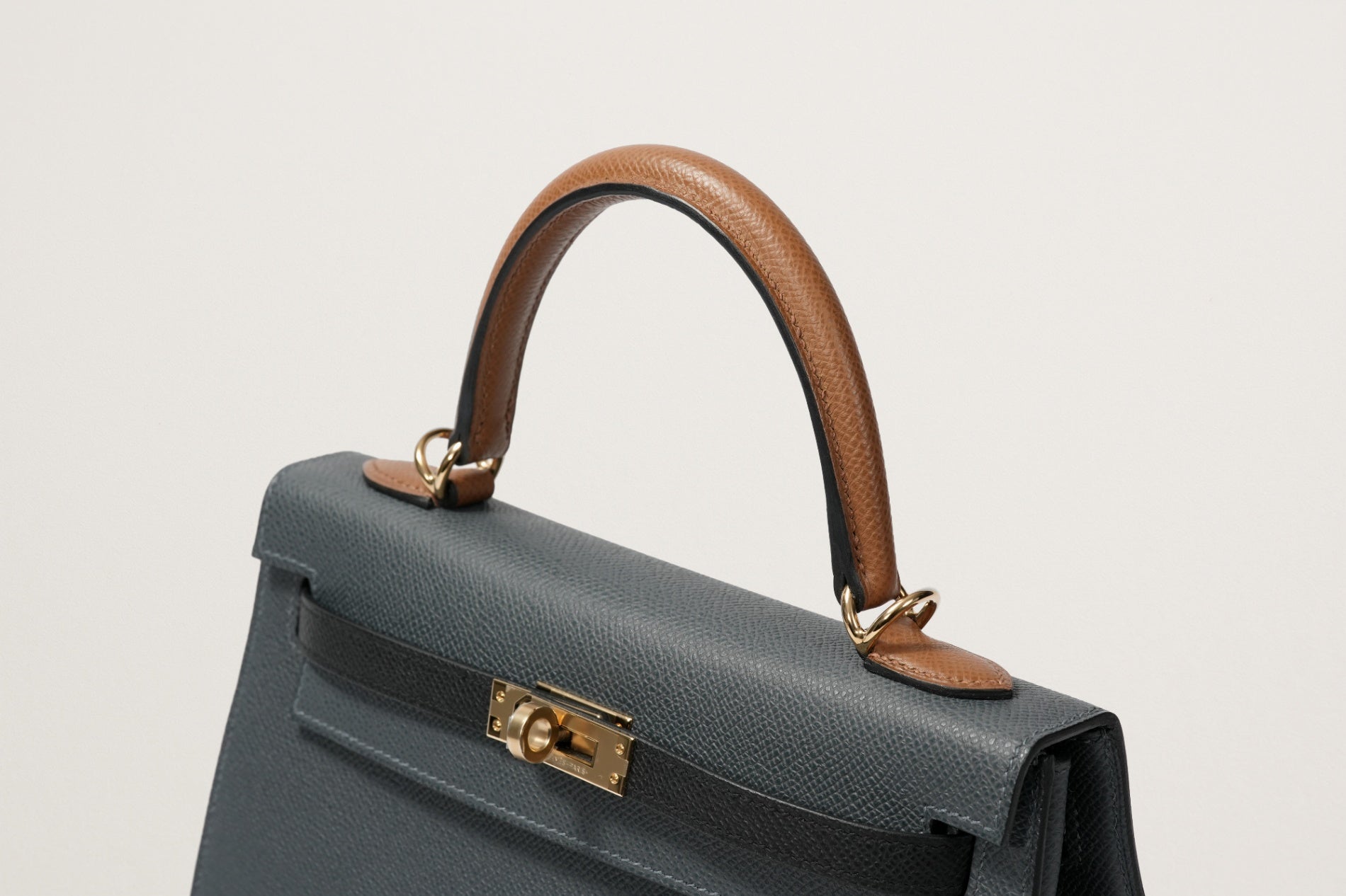 HERMES ケリー25 グリミスティ/黒/アルザン