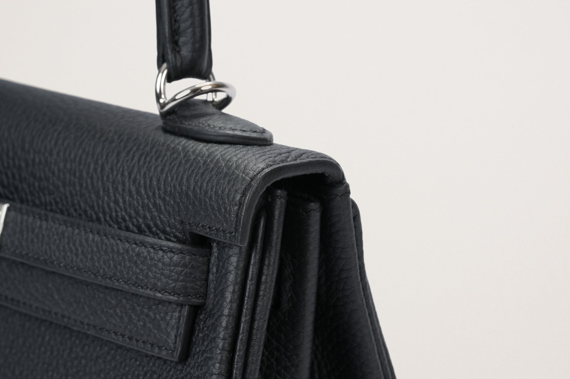 HERMES ケリー25 内縫い 黒
