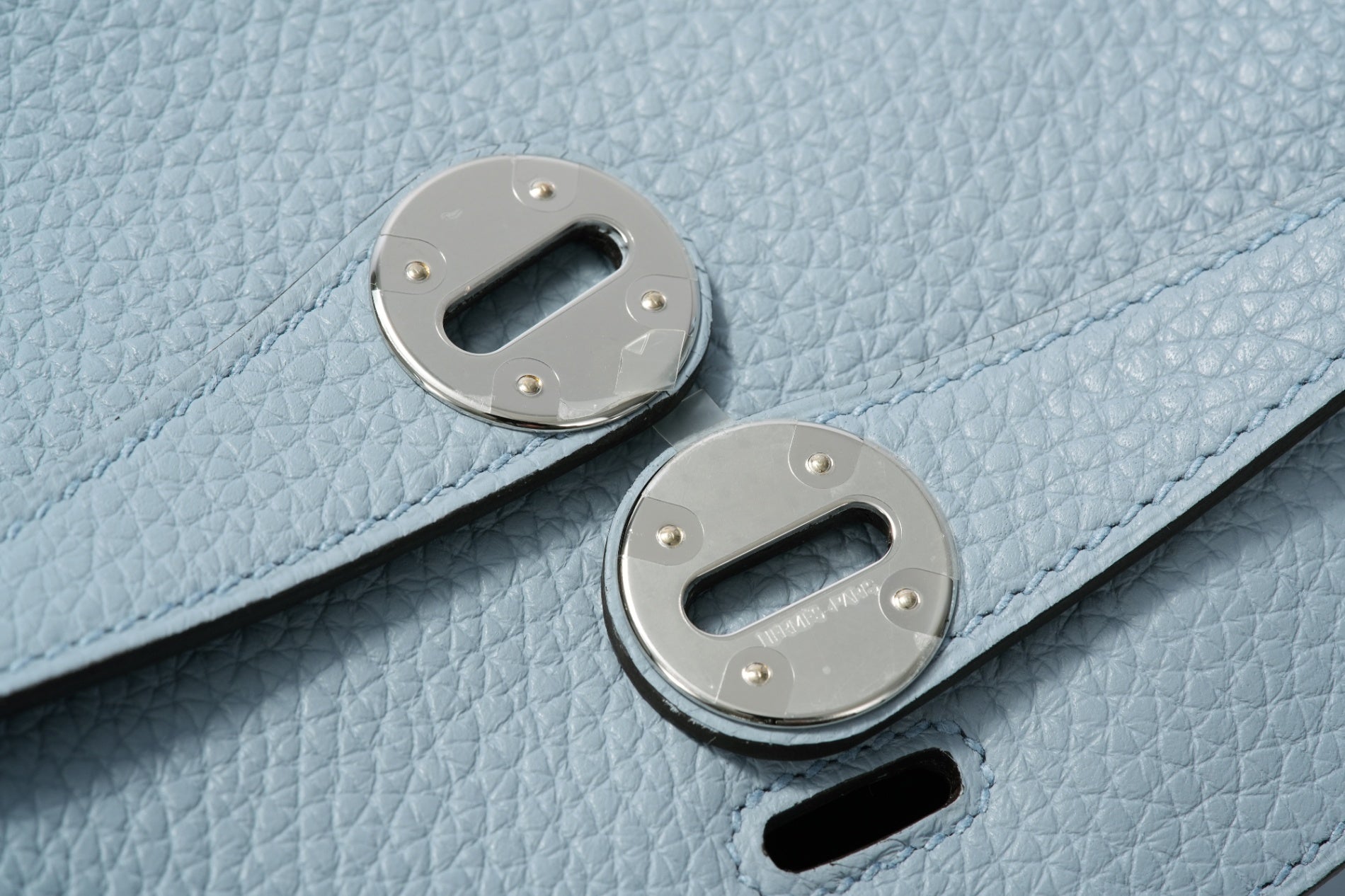 HERMES リンディ26 ブルーラン