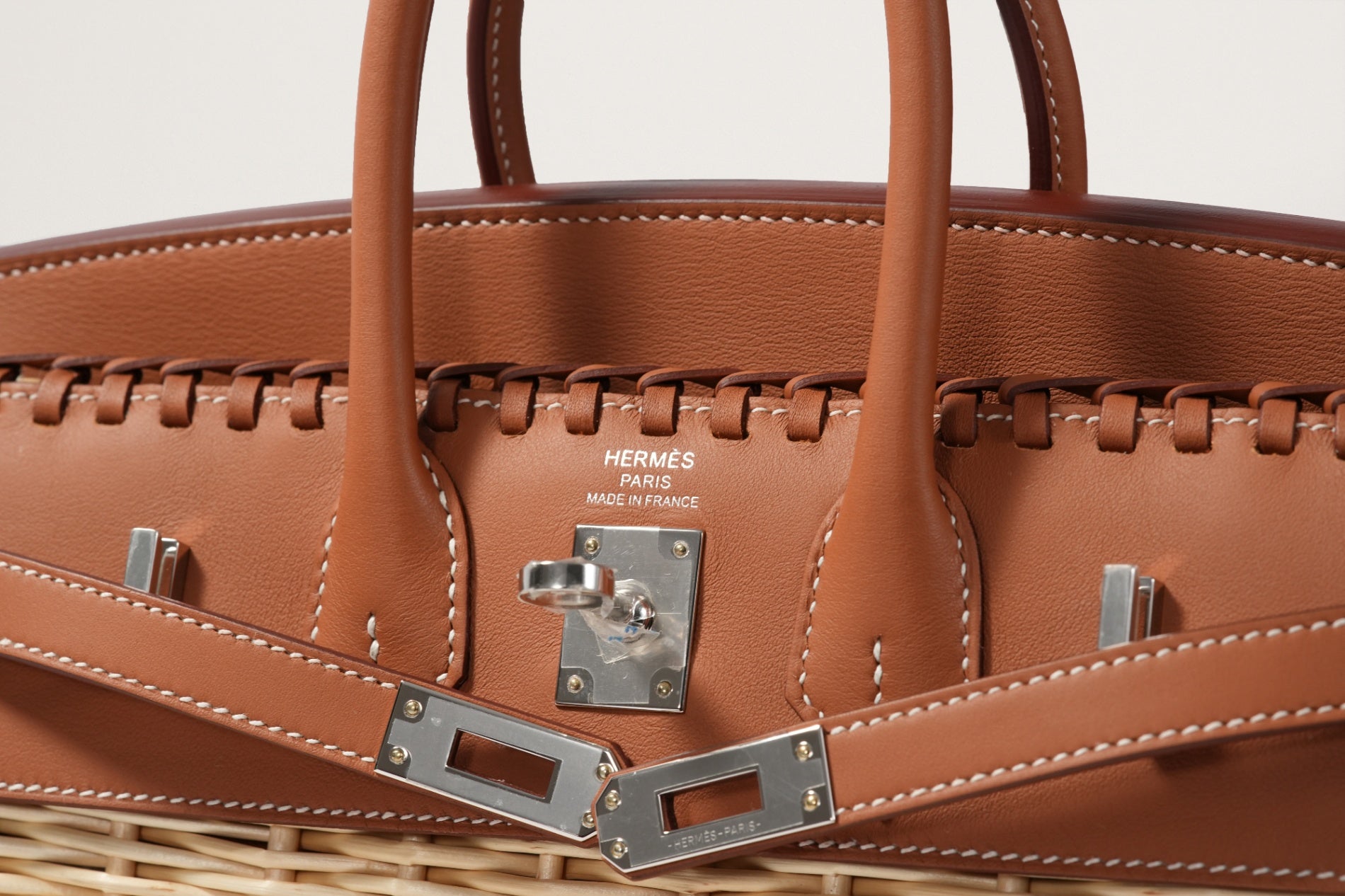 HERMES バーキン25 ピクニック ゴールド/ナチュラル