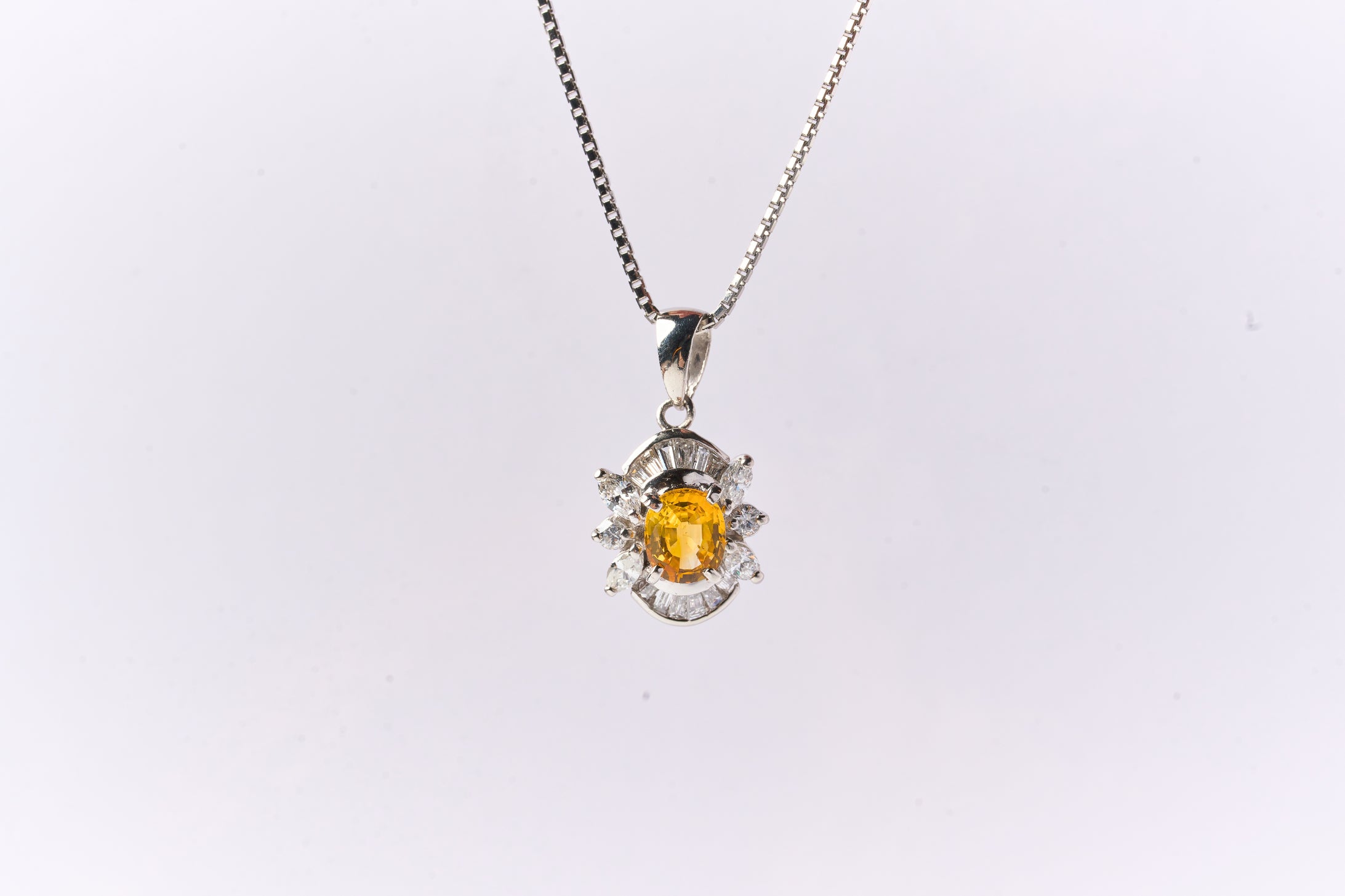 専用　サファイア　ネックレス プラチナサファイアネックレス(RPN674-002)|TSUTSUMI（ジュエリー