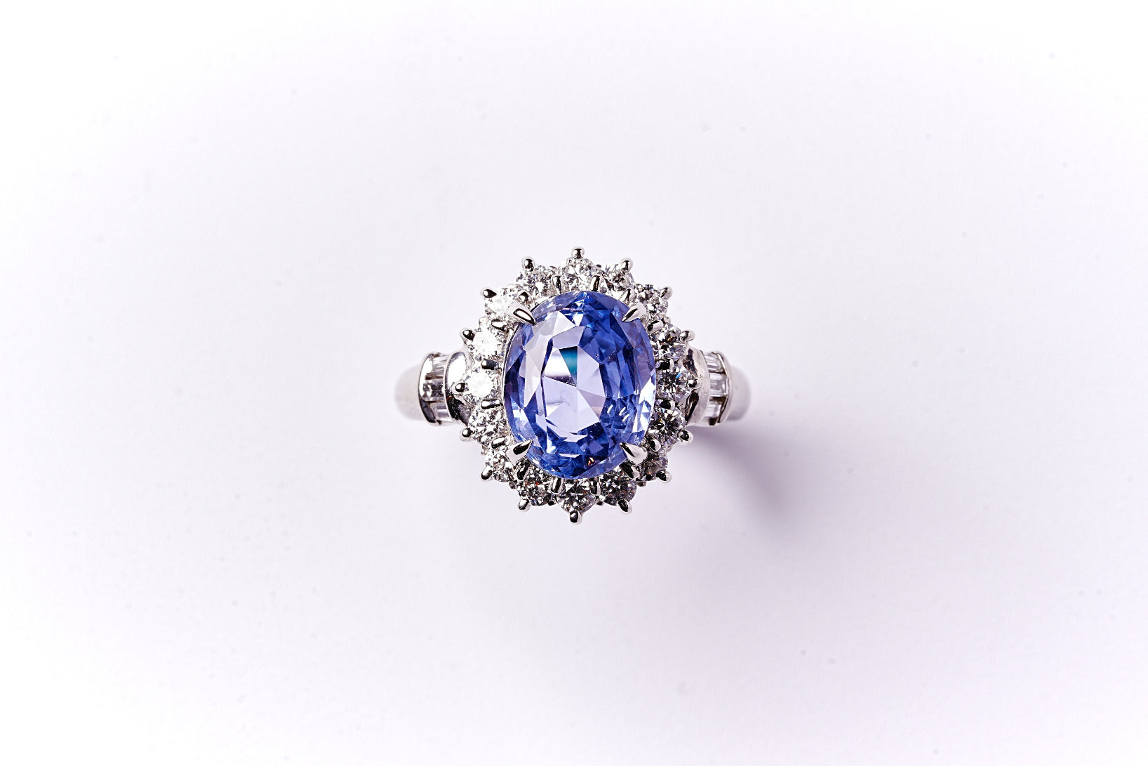 Pt900　高品質 サファイアリング　S1.08ct　サイズ13.7号 サファイア リング – GINZA SATAKE